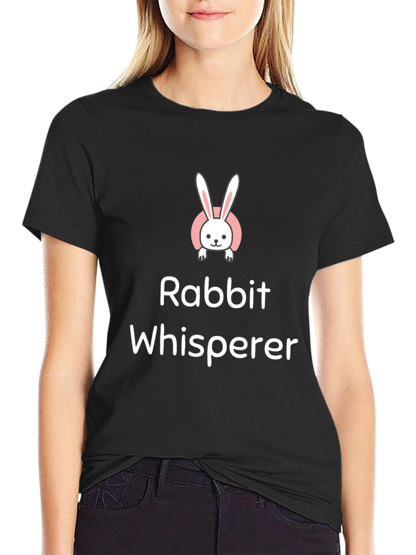 Rabbit Whisperer Graphic Tee - Cute Bunny T-Shirt