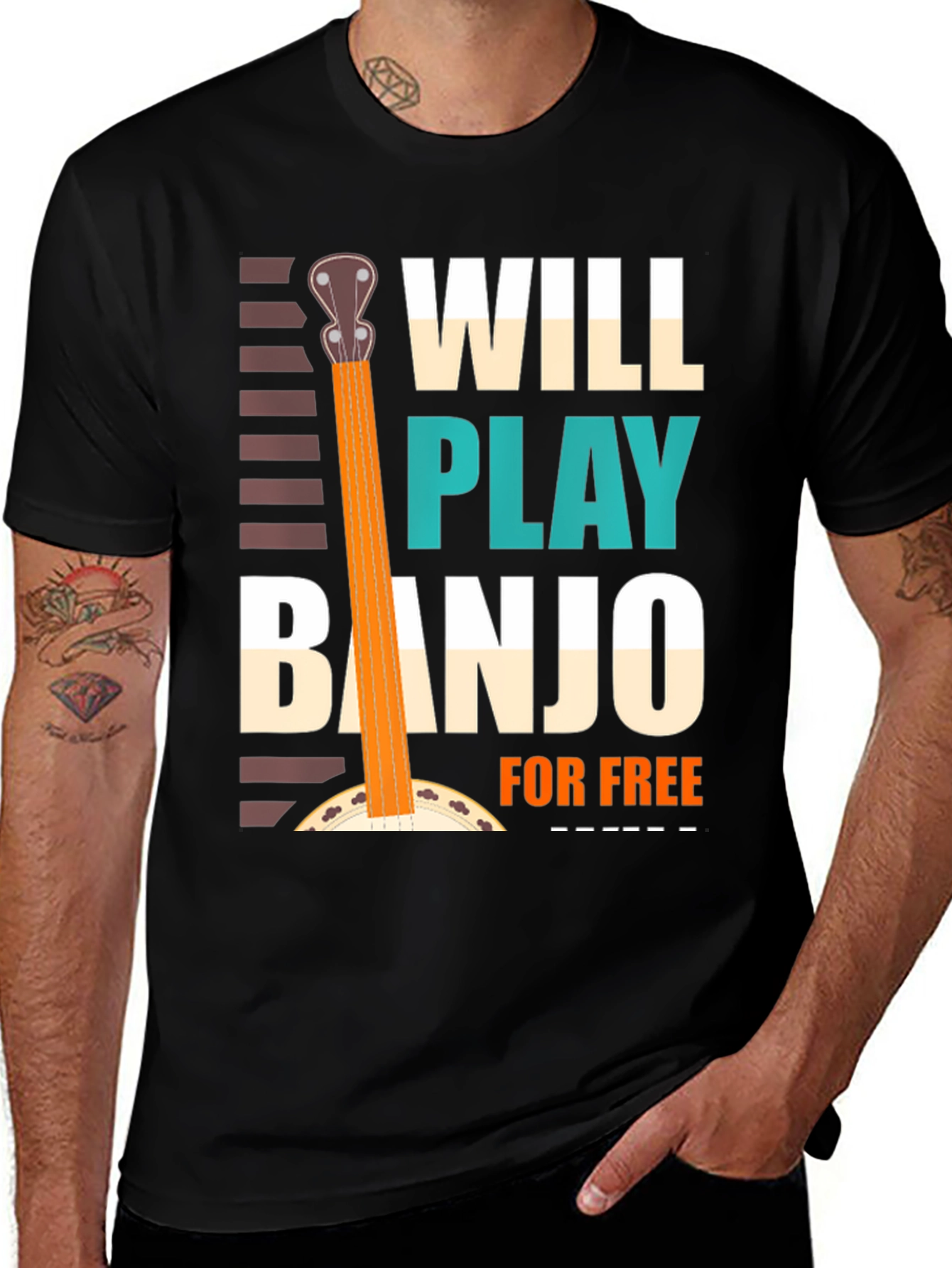 Will Play Banjo for Free Tee
