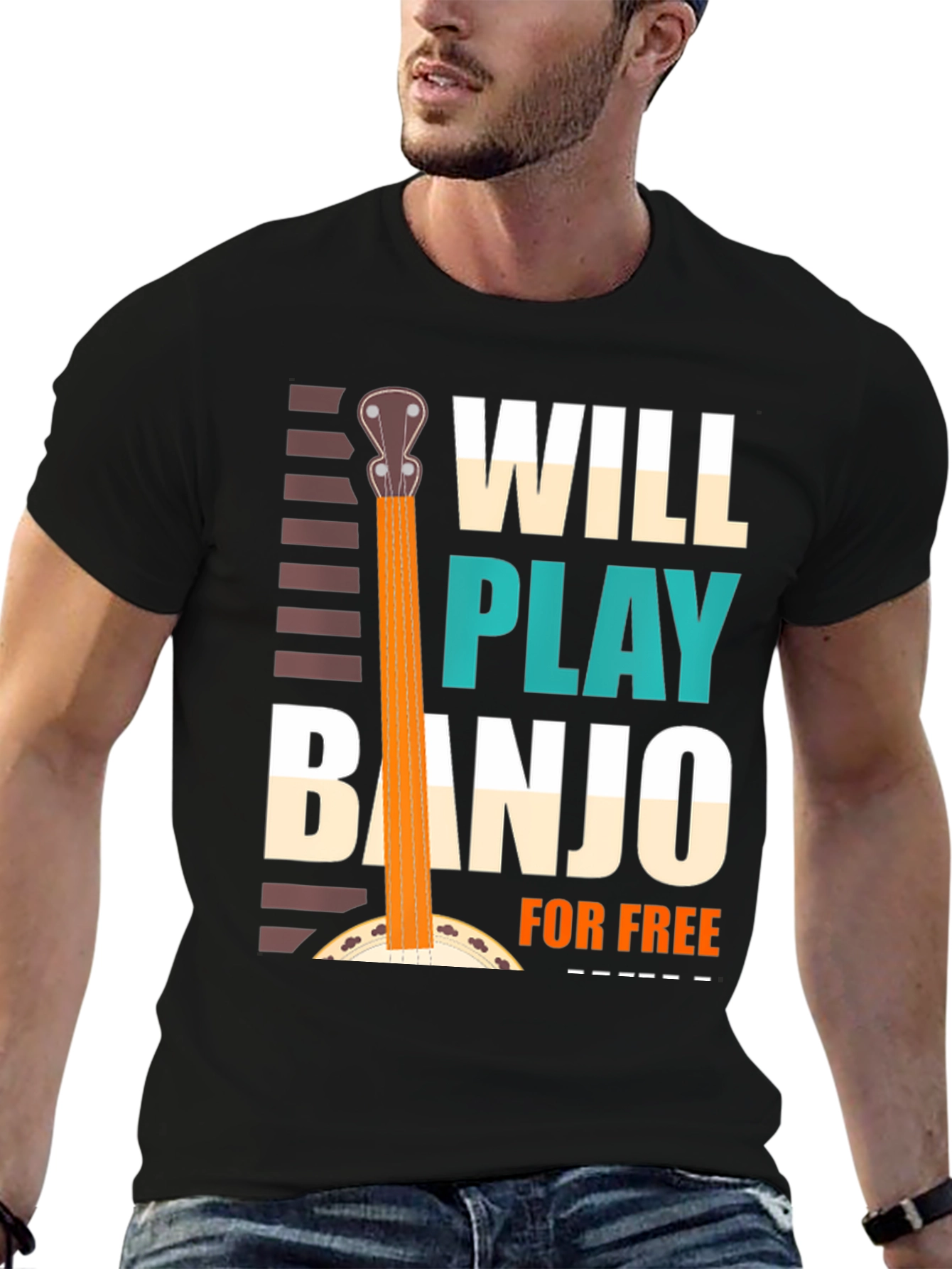 Will Play Banjo for Free Tee
