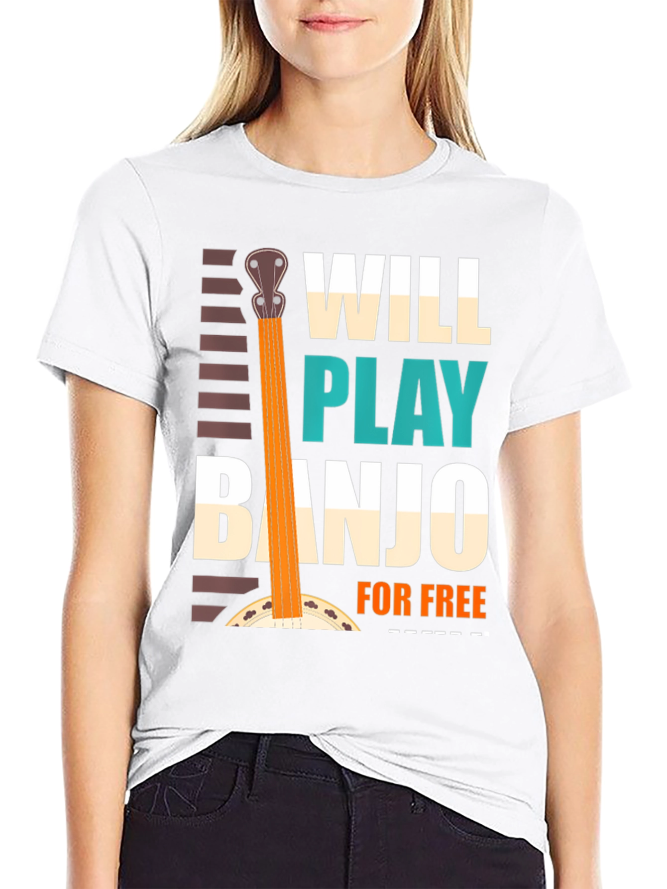 Will Play Banjo for Free Tee