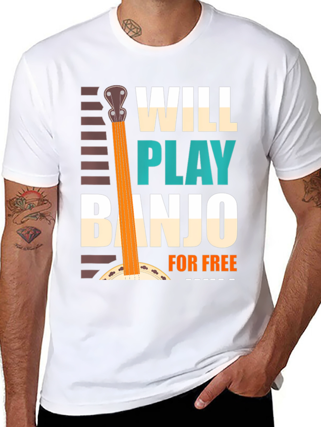 Will Play Banjo for Free Tee