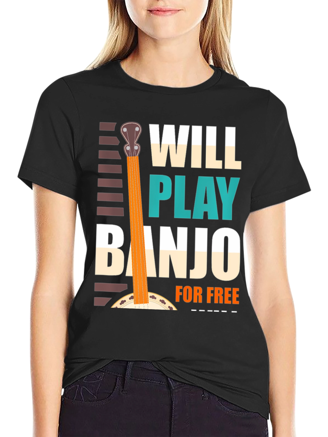 Will Play Banjo for Free Tee