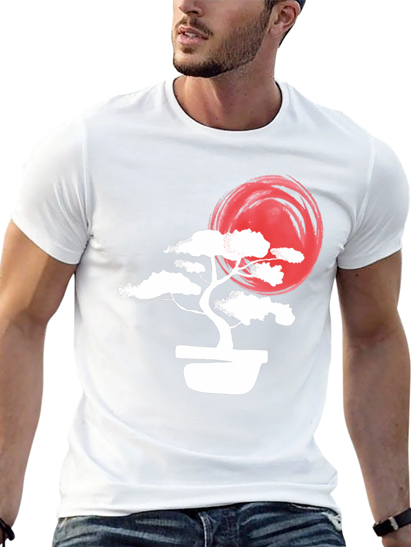 Bonsai Tree Graphic Tee - Zen Style Comfort