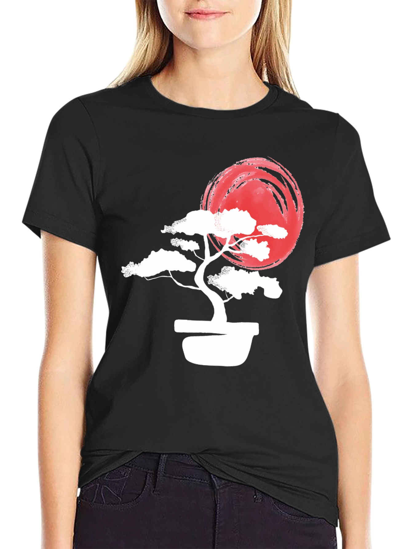Bonsai Tree Graphic Tee - Zen Style Comfort