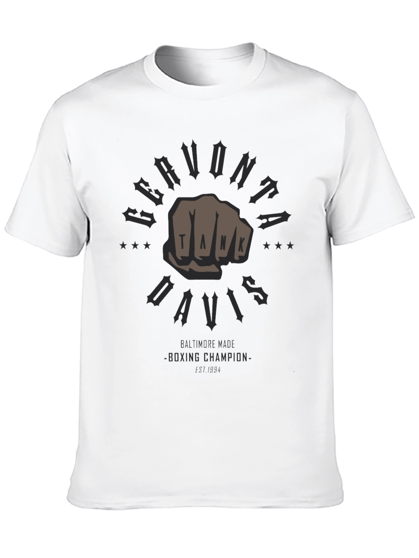 Gervonta Tank Davis Boxing Champion Graphic Tee