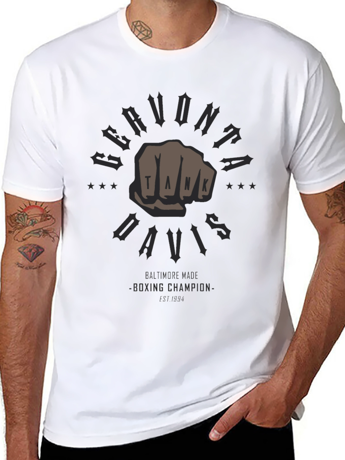 Gervonta Tank Davis Boxing Champion Graphic Tee