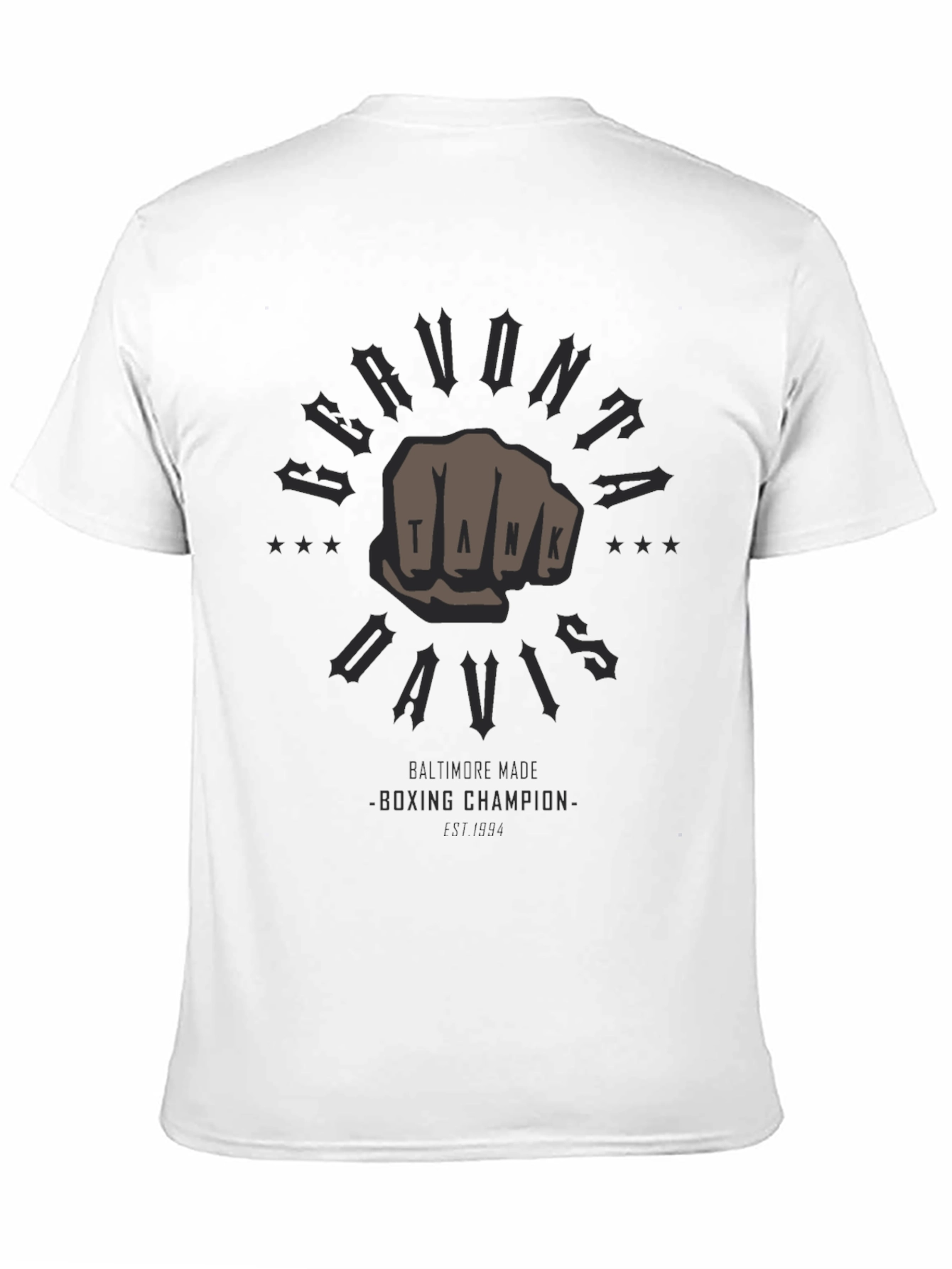 Gervonta Tank Davis Boxing Champion Graphic Tee