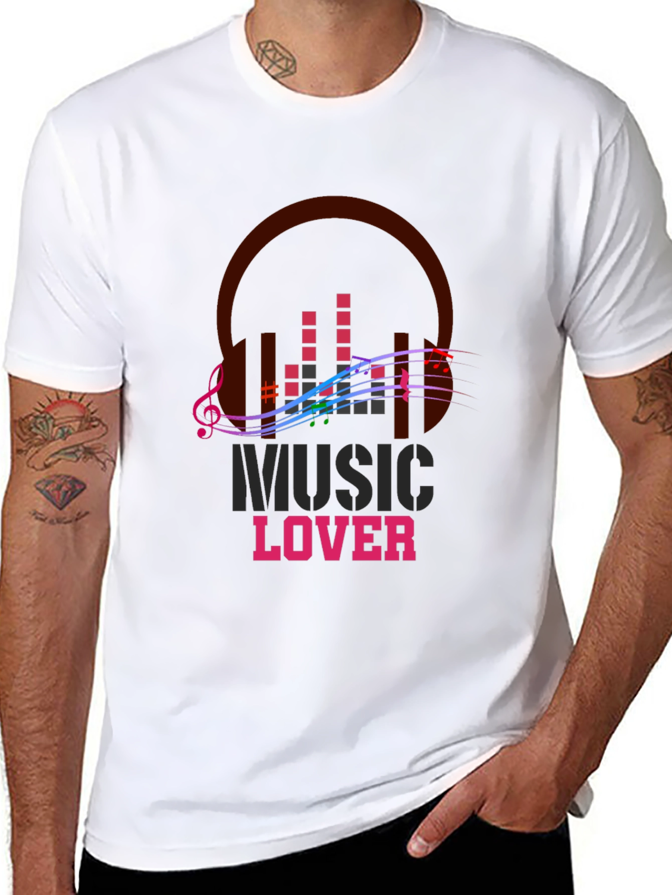 Music Lover Graphic T-Shirt
