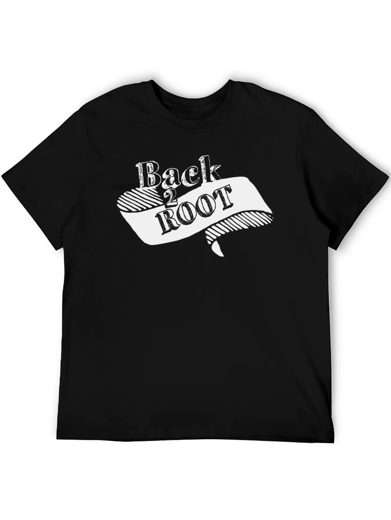 Back 2 Root Black T-Shirt