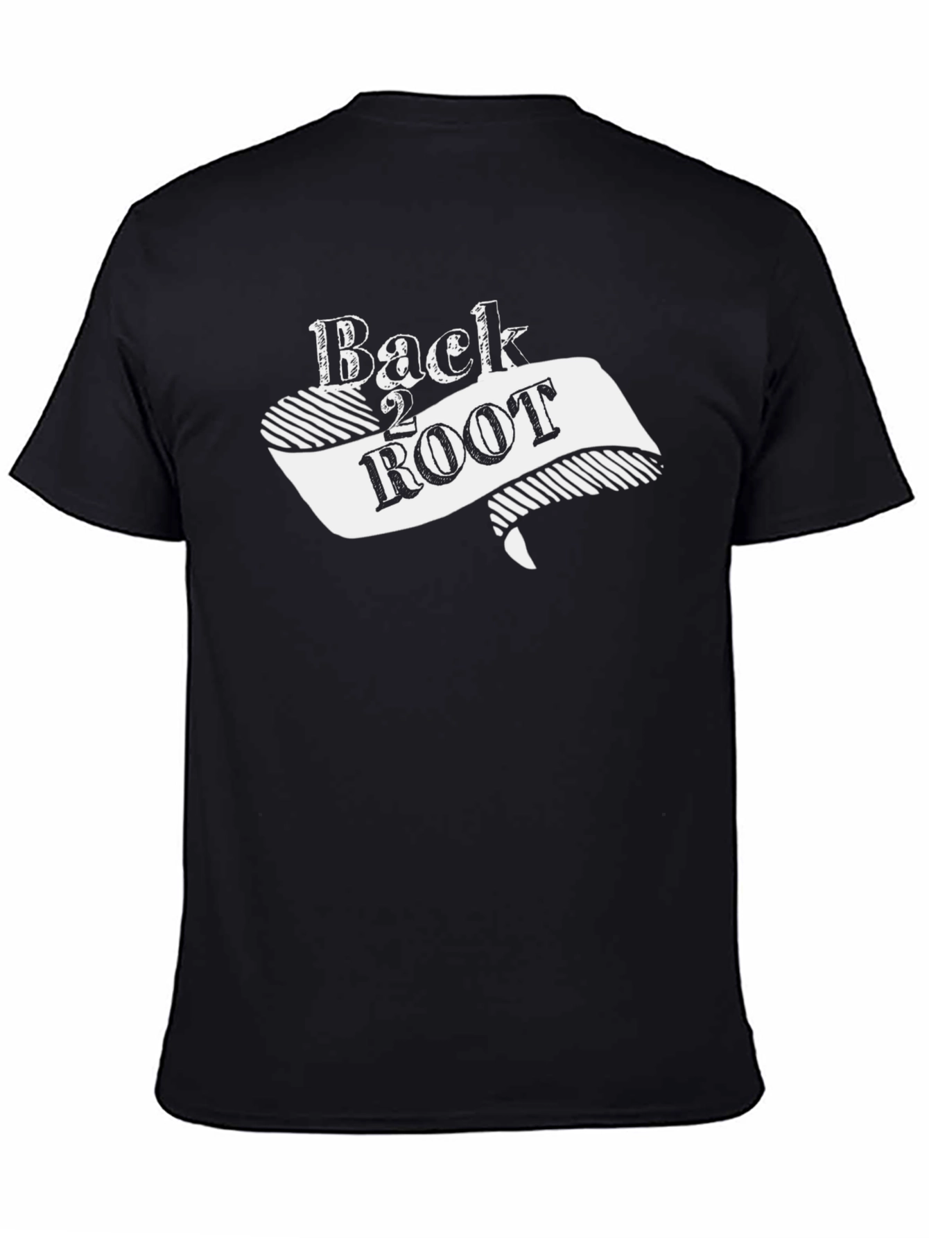 Back 2 Root Black T-Shirt