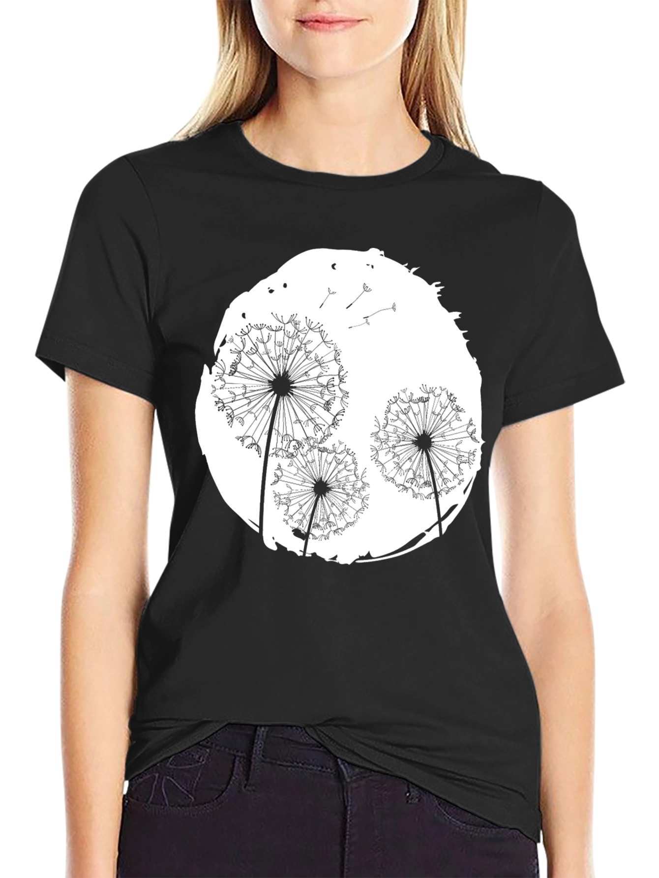 Dandelion Graphic Print T-Shirt