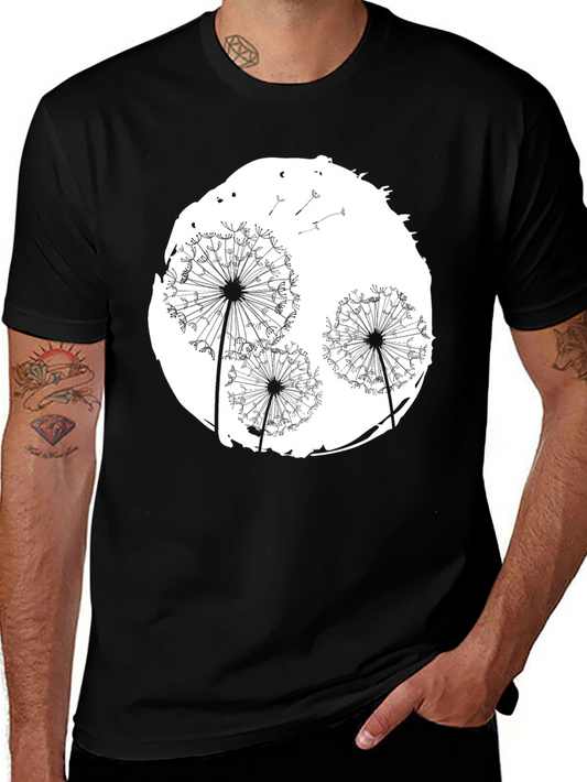 Dandelion Graphic Print T-Shirt