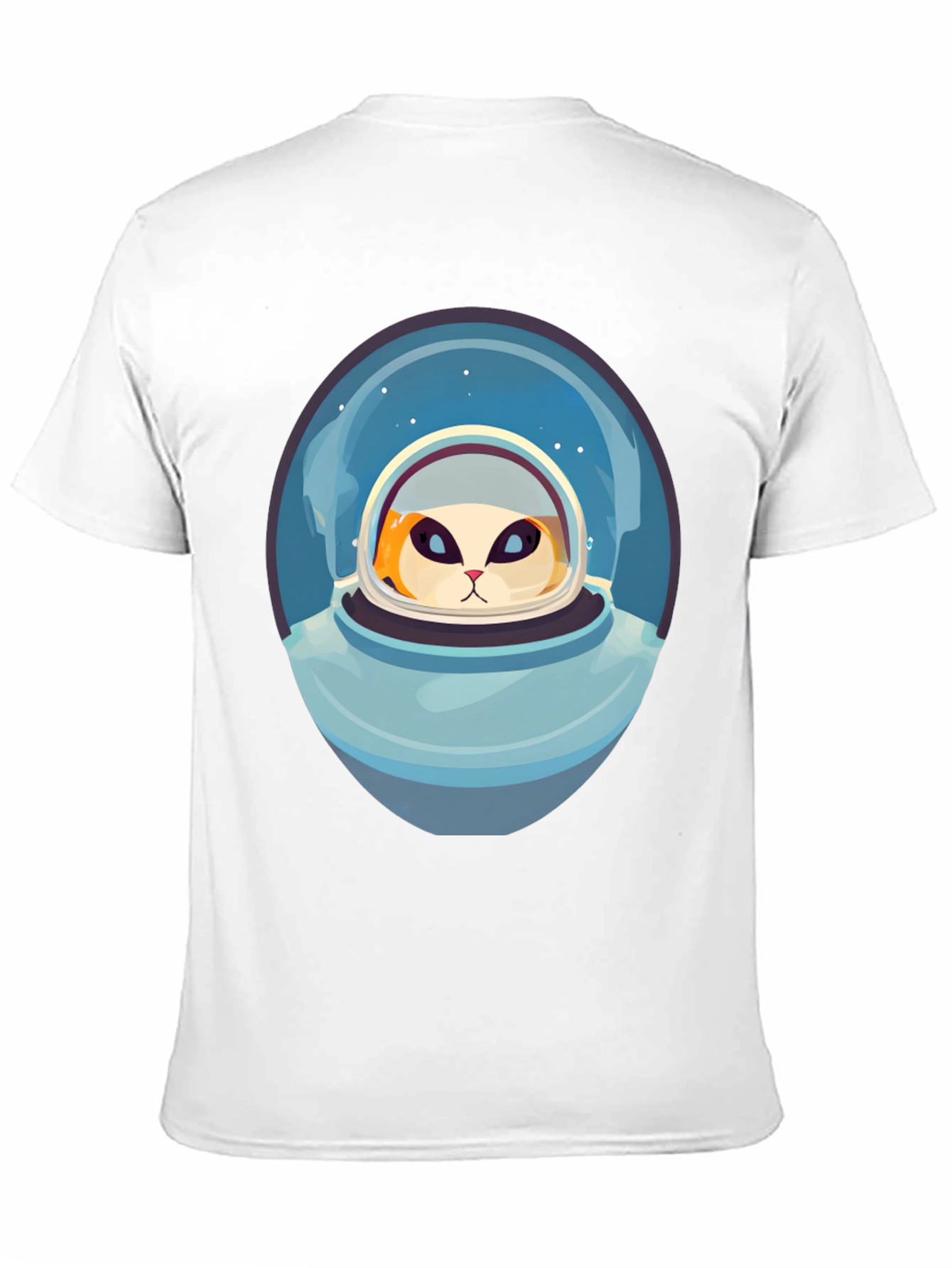 Cat Astronaut Graphic T-Shirt