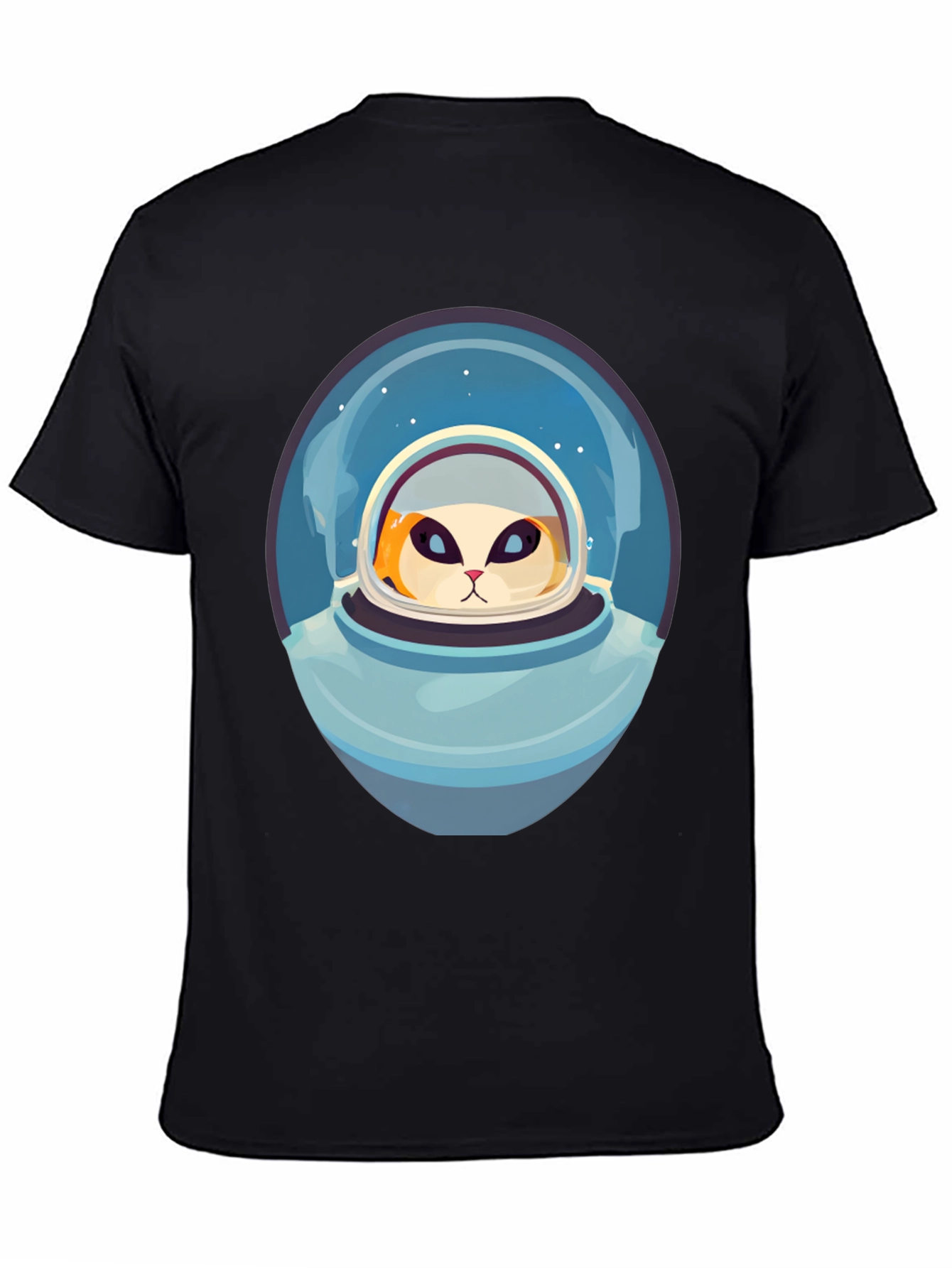 Cat Astronaut Graphic T-Shirt