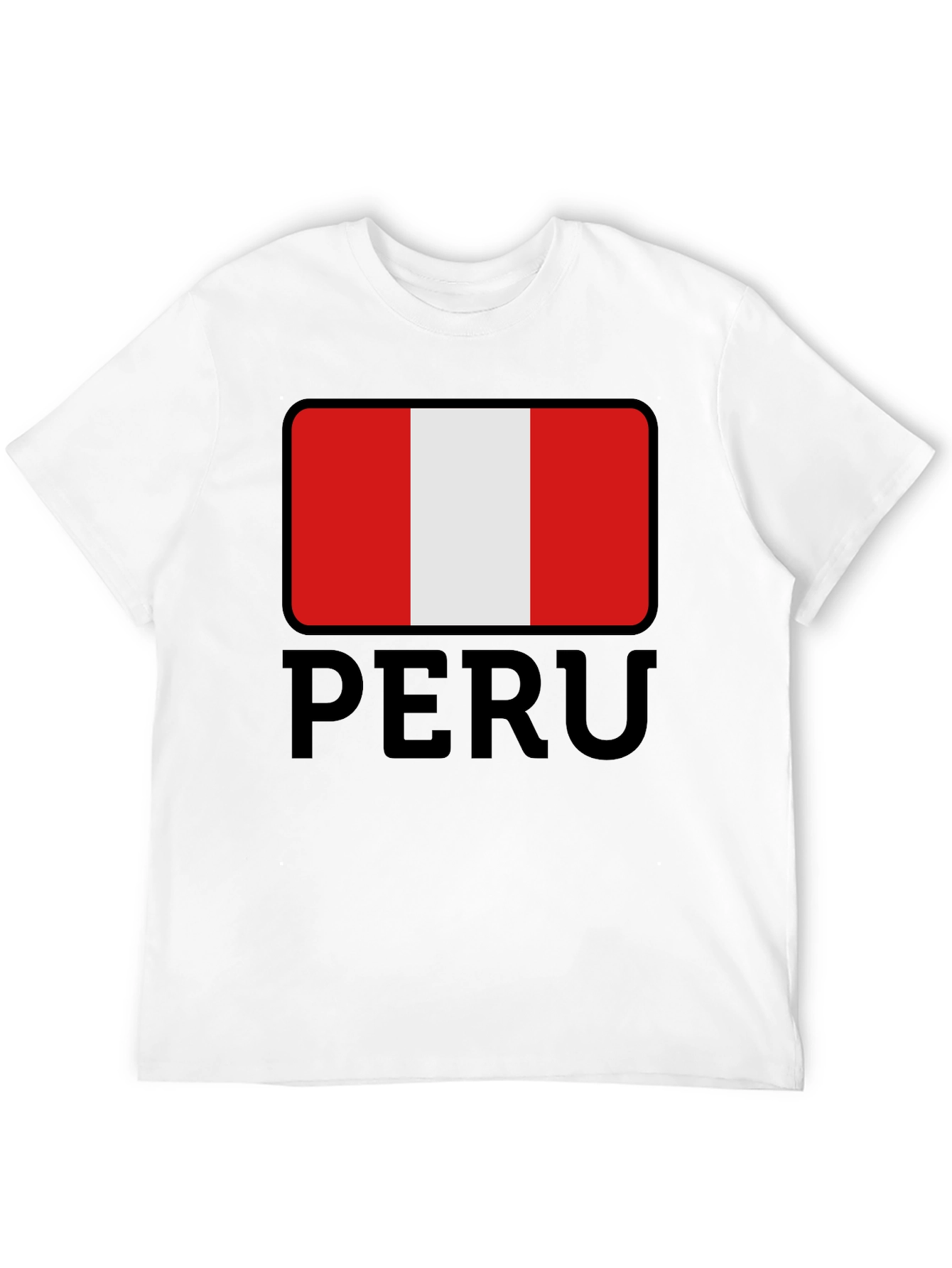Peru Flag T-Shirt - Stylish National Pride Tee