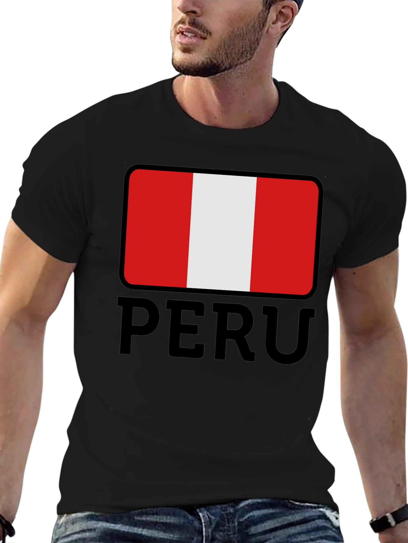 Peru Flag T-Shirt - Stylish National Pride Tee