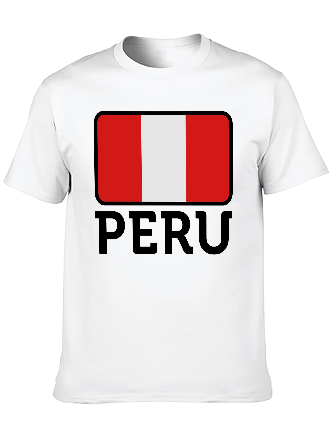 Peru Flag T-Shirt - Stylish National Pride Tee