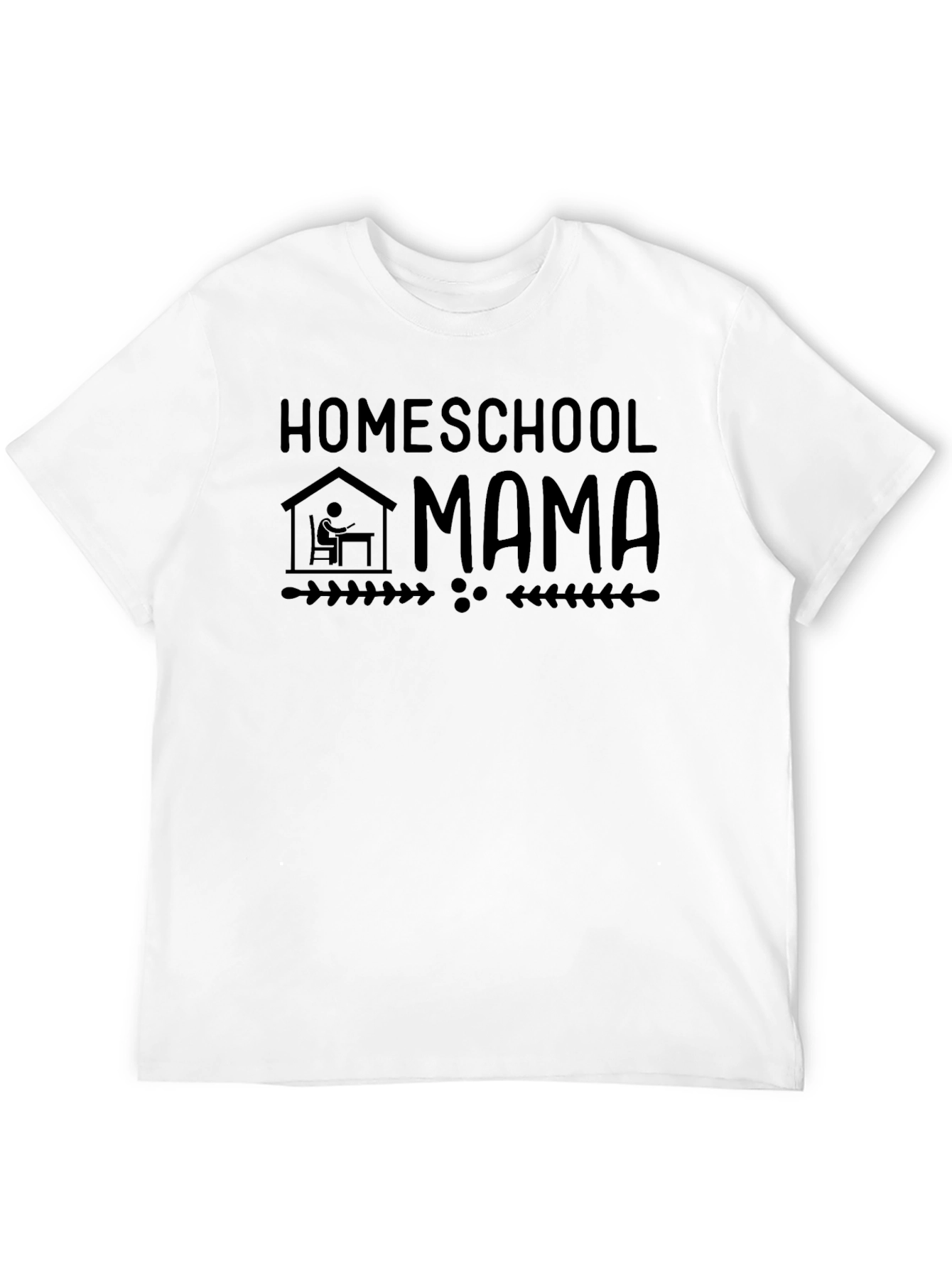Homeschool Mama Graphic Tee - Black