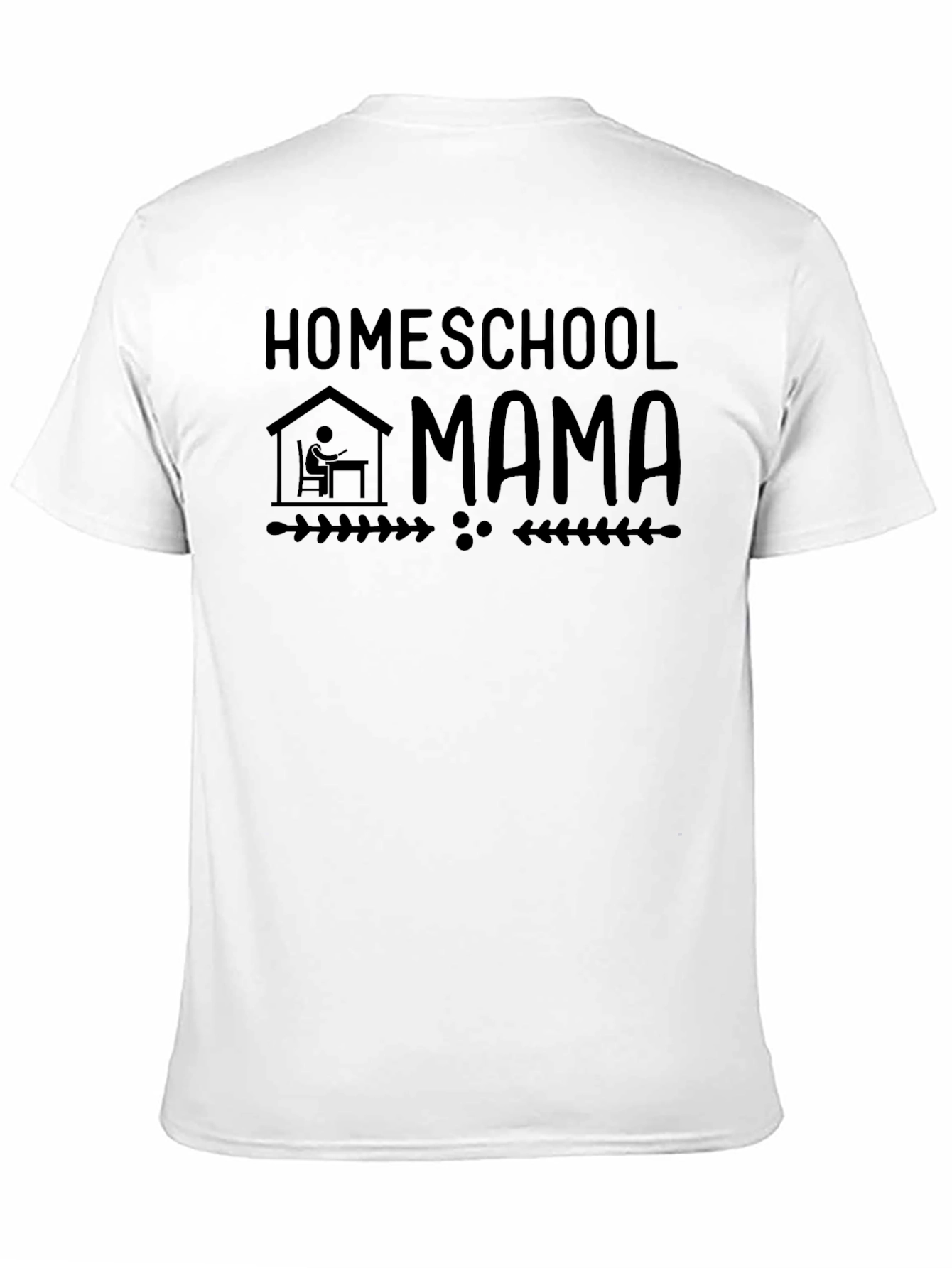 Homeschool Mama Graphic Tee - Black