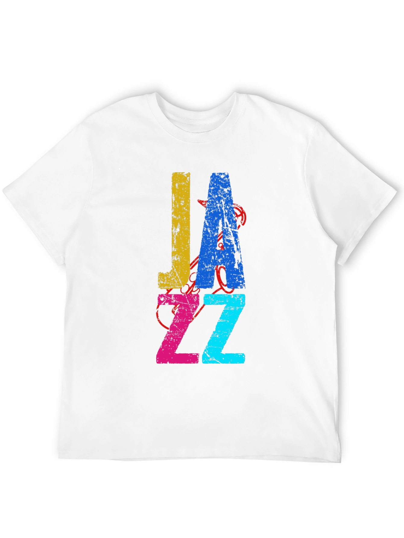 JAZZ Graphic Tee - Retro Style Music Shirt