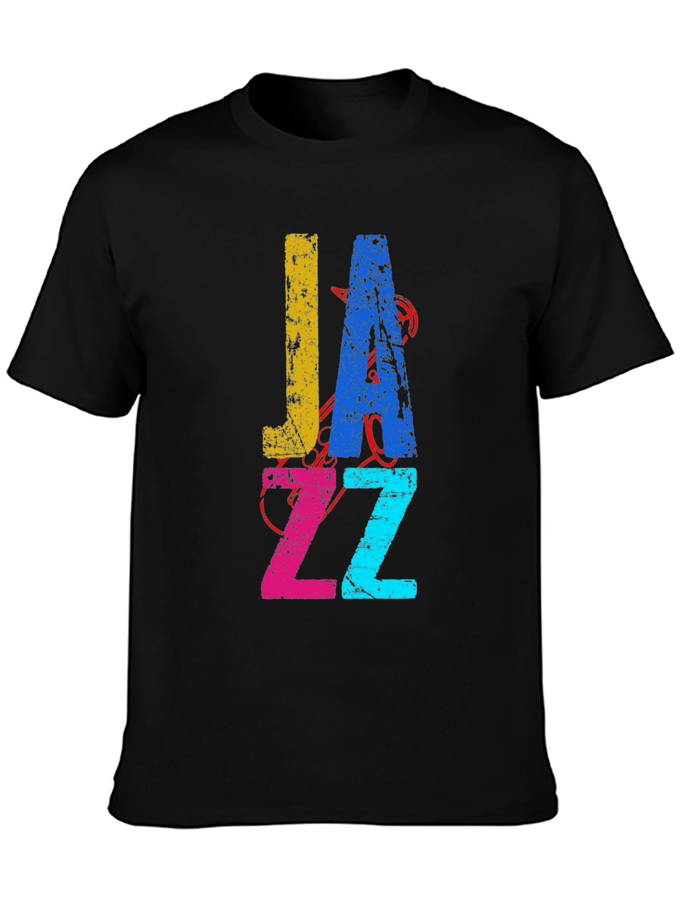 JAZZ Graphic Tee - Retro Style Music Shirt