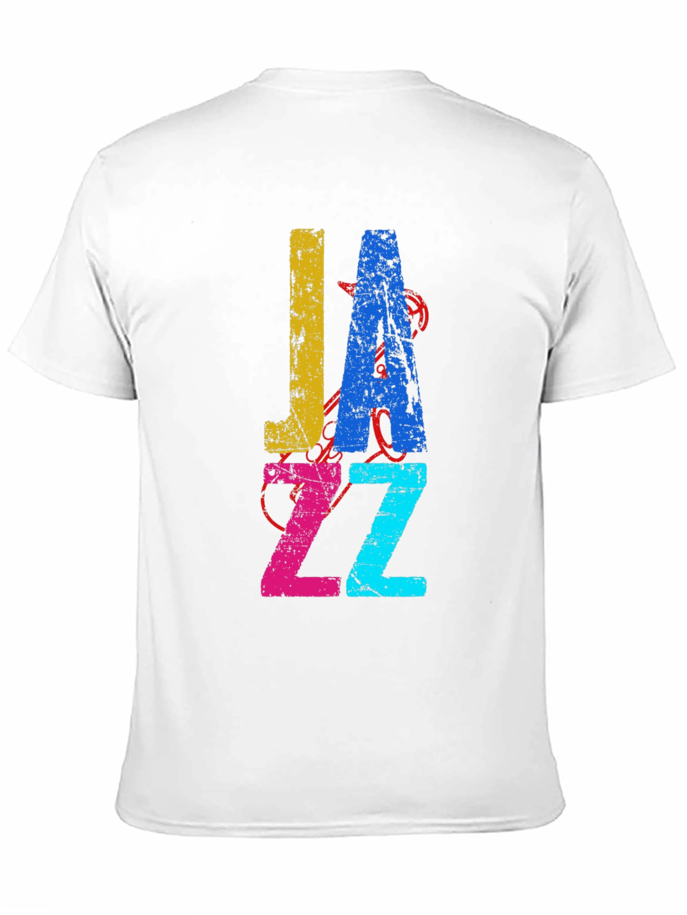 JAZZ Graphic Tee - Retro Style Music Shirt