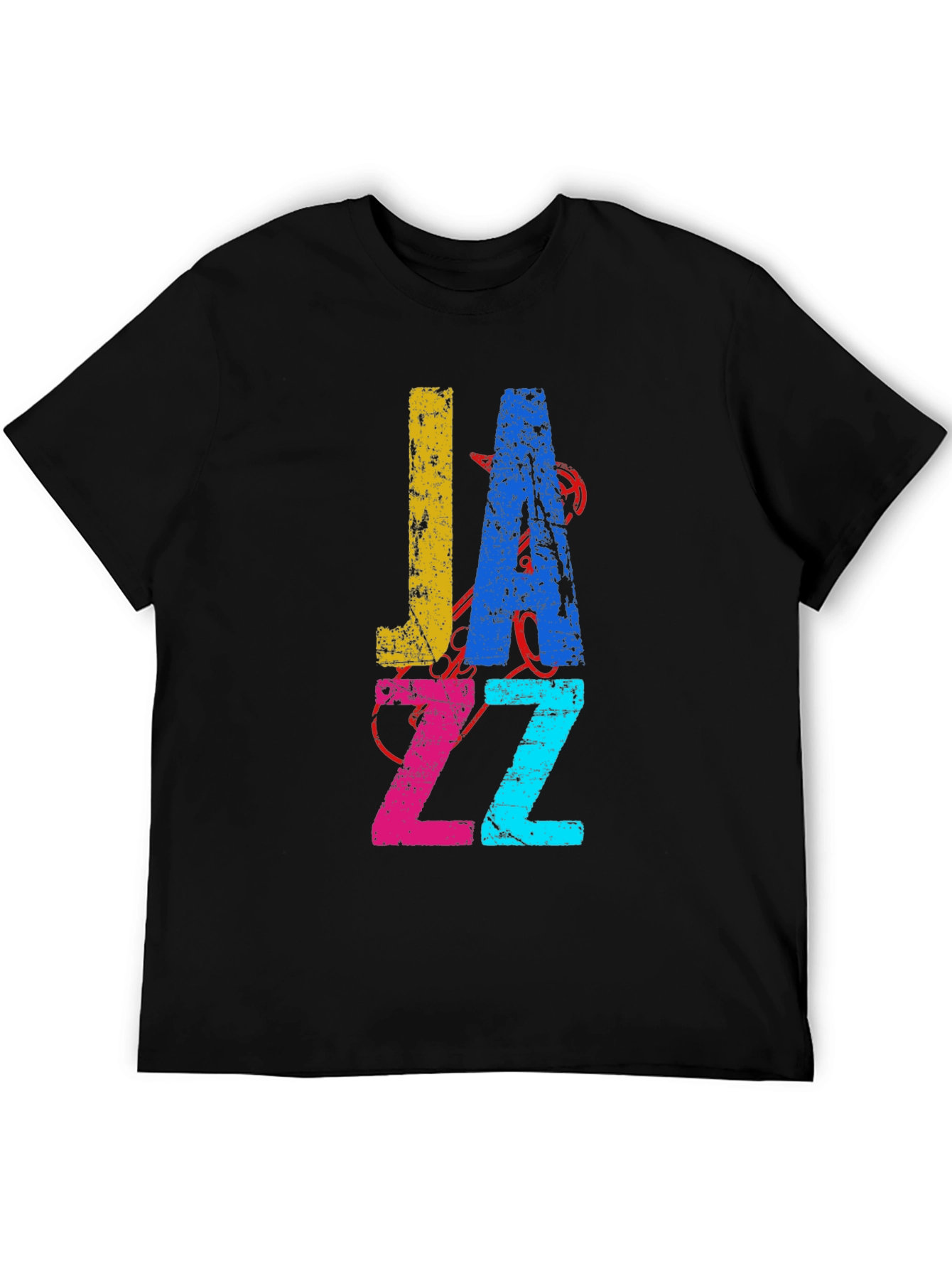 JAZZ Graphic Tee - Retro Style Music Shirt