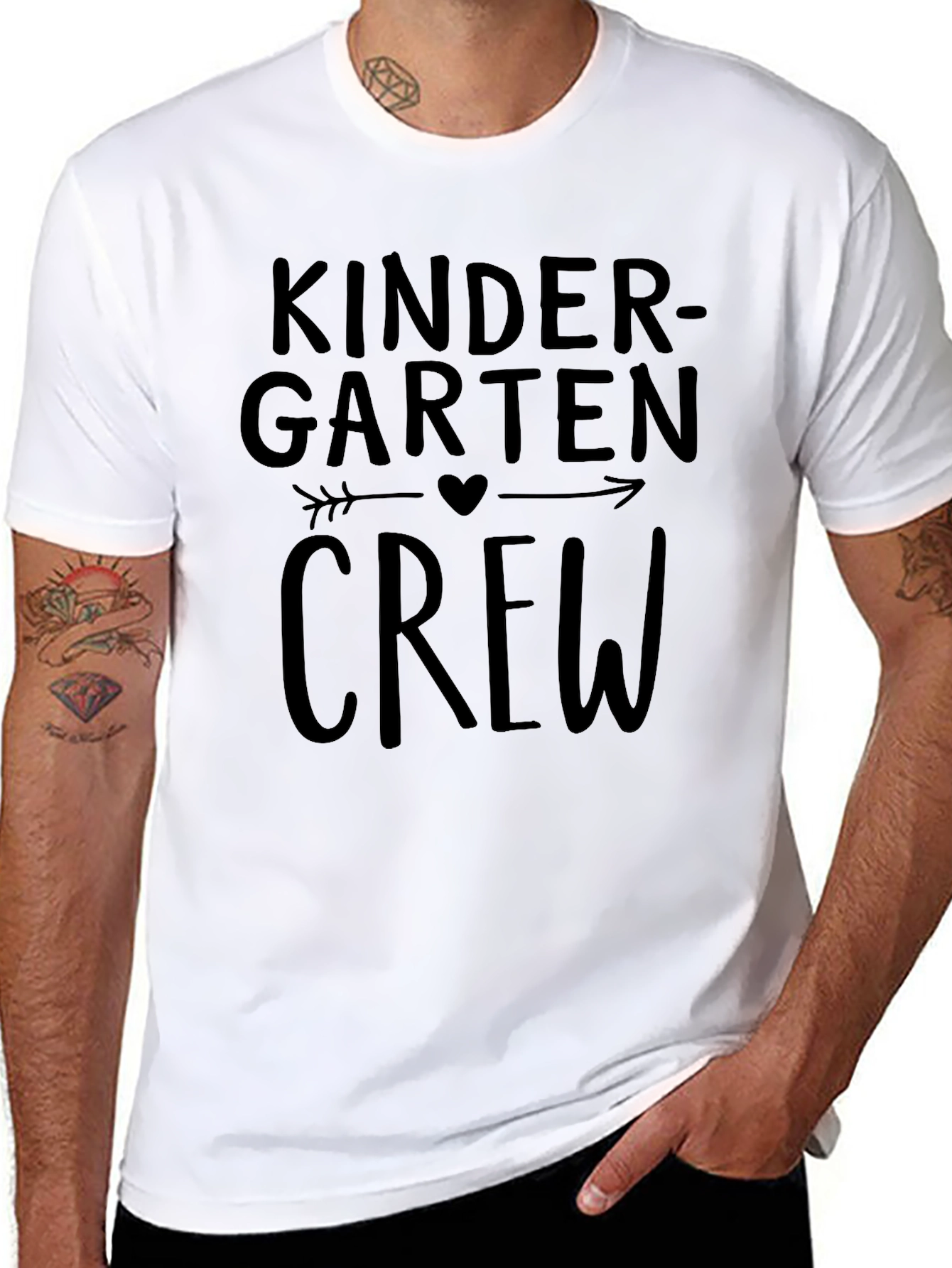Kindergarten Crew Black T-Shirt