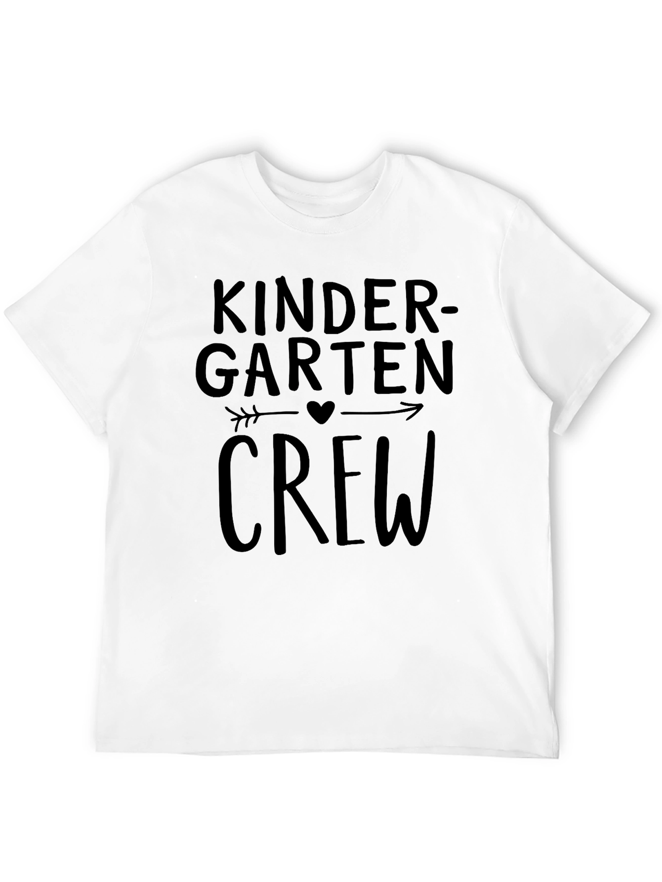 Kindergarten Crew Black T-Shirt