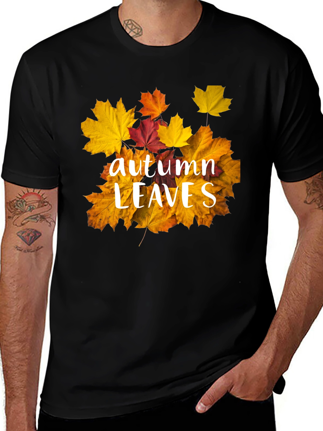 Autumn Leaves Graphic T-Shirt