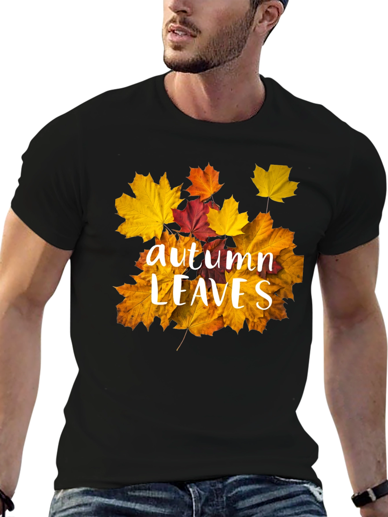 Autumn Leaves Graphic T-Shirt