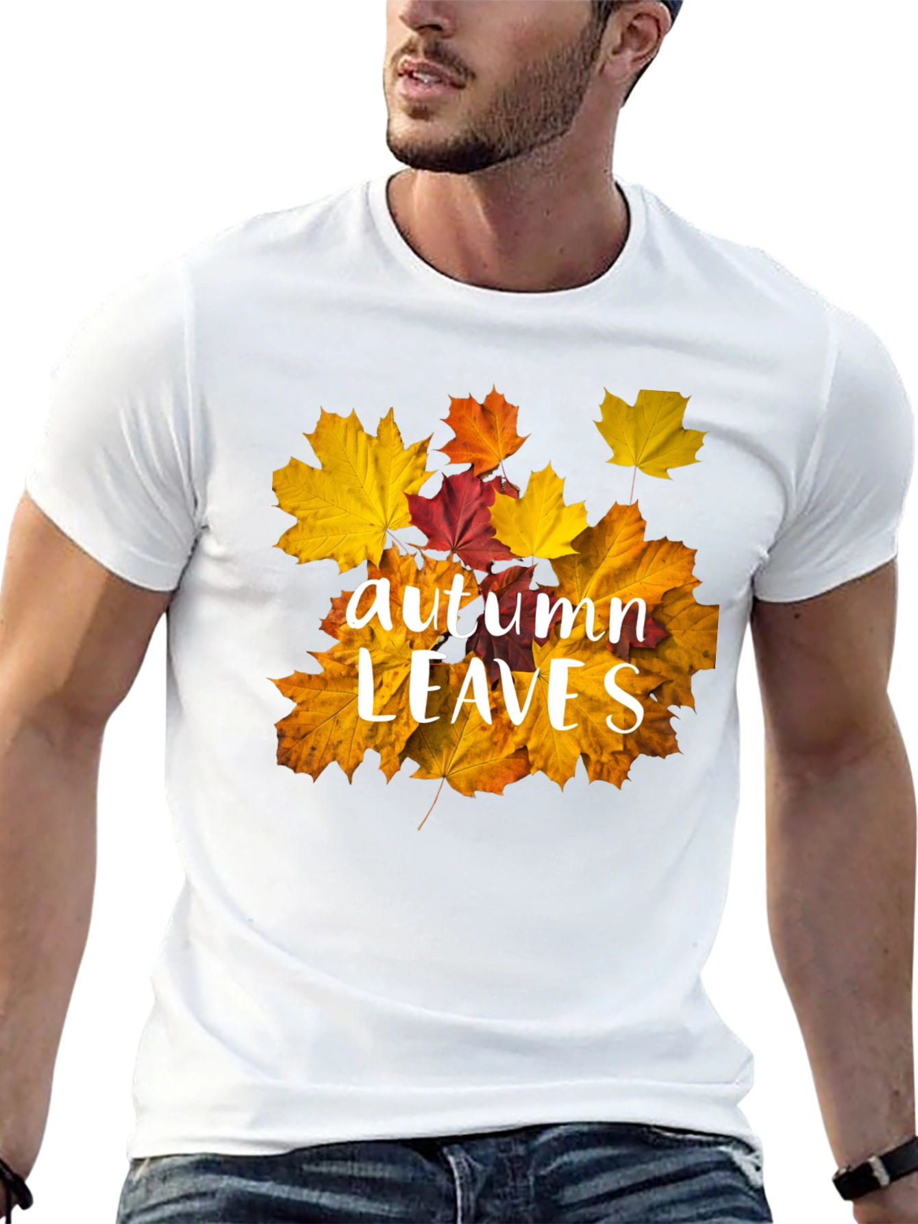 Autumn Leaves Graphic T-Shirt
