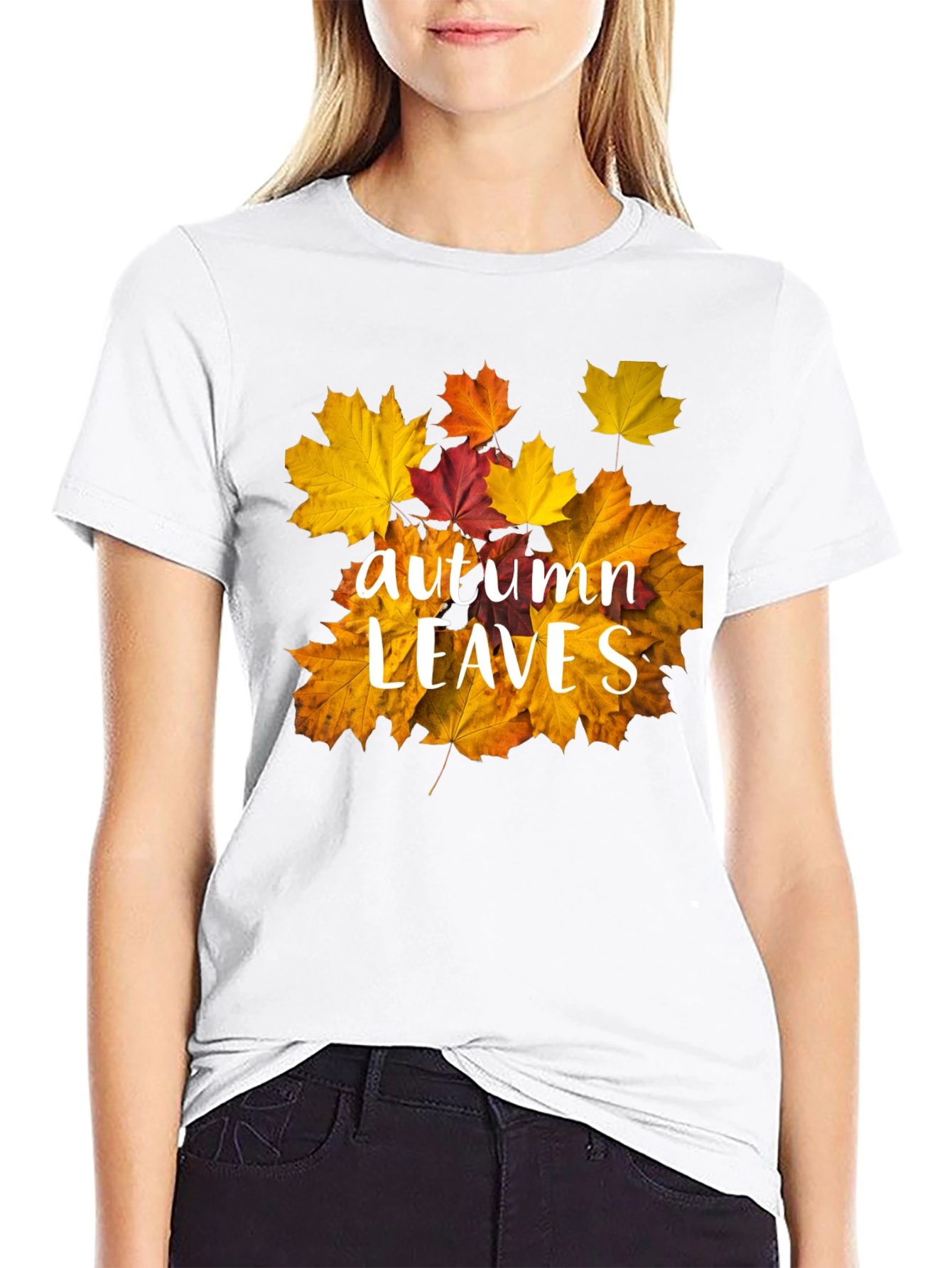 Autumn Leaves Graphic T-Shirt