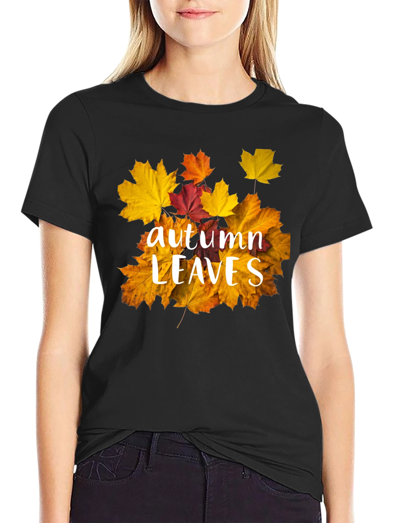Autumn Leaves Graphic T-Shirt