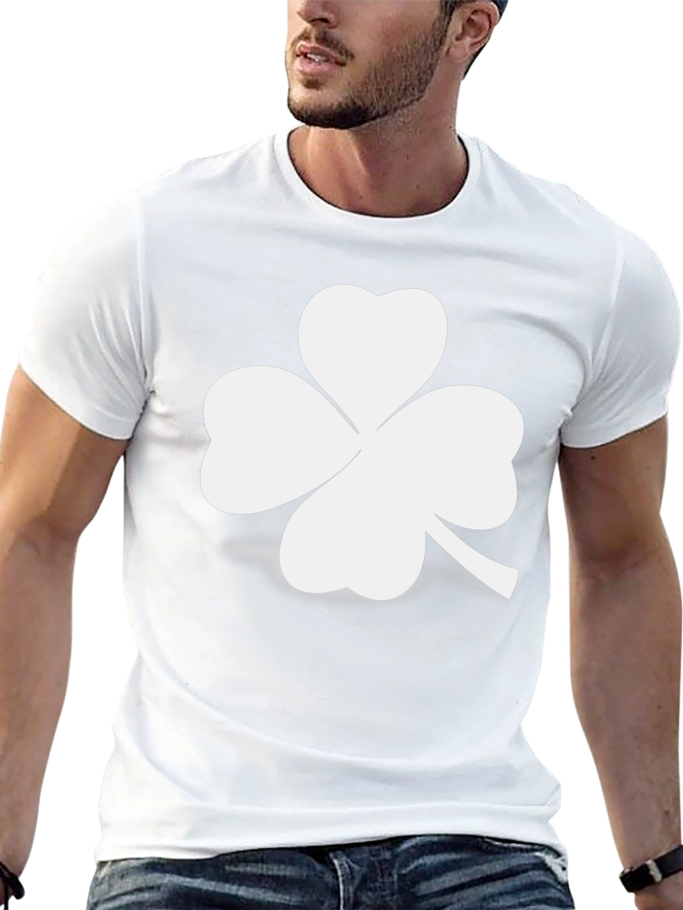 Shamrock Graphic Tee - Lucky Clover Design