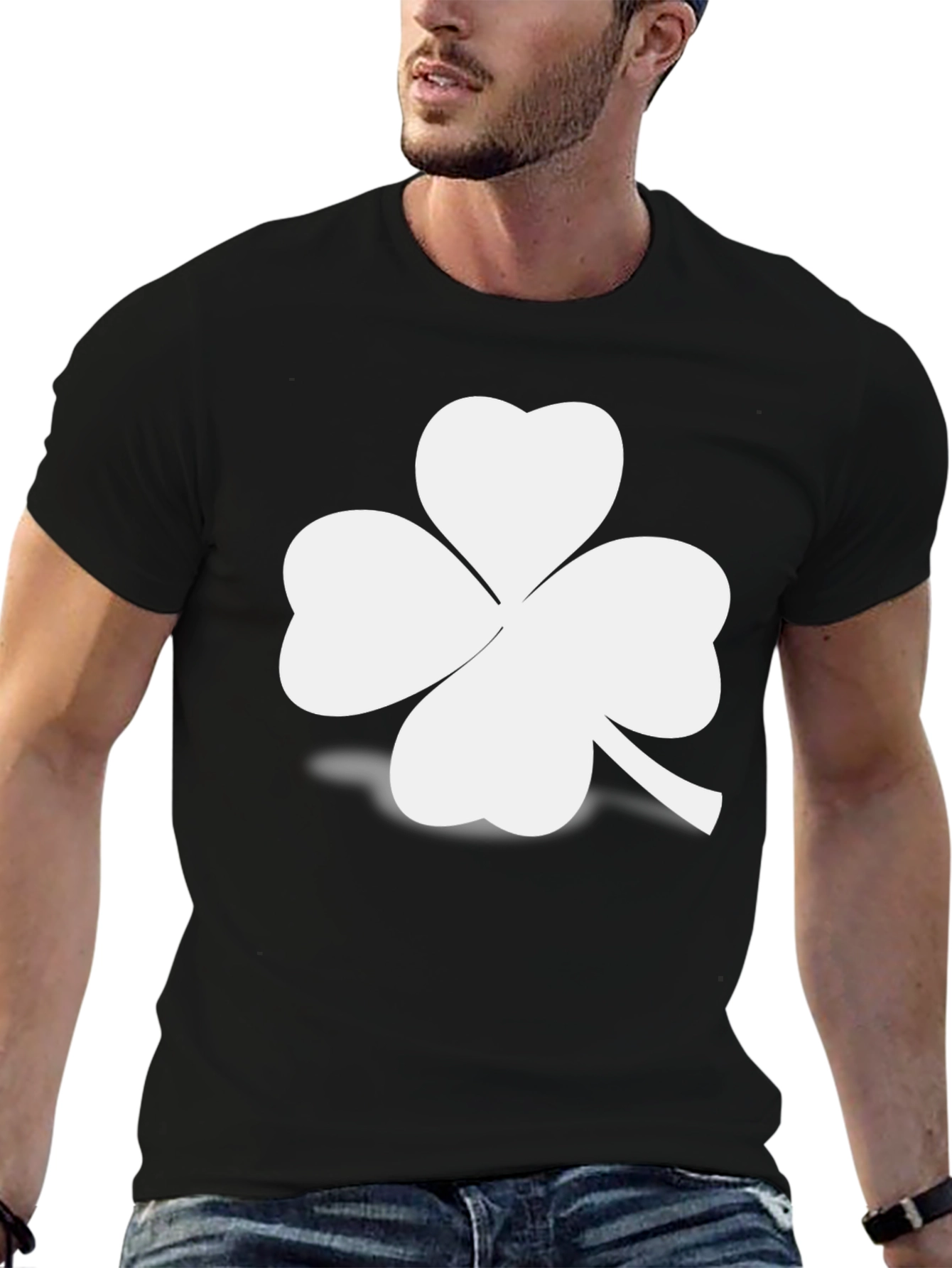 Shamrock Graphic Tee - Lucky Clover Design