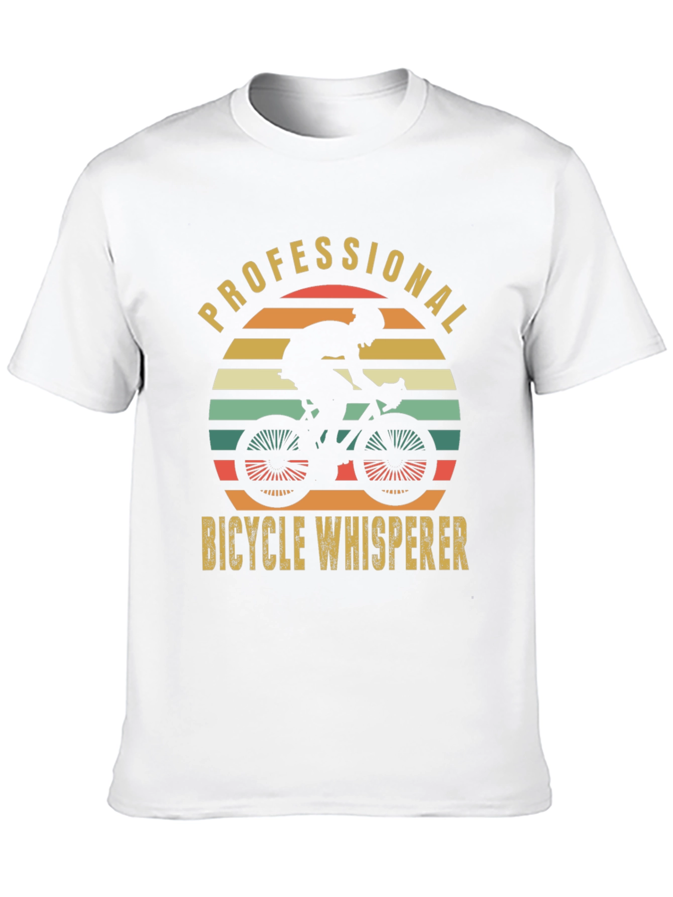 Professional Bicycle Whisperer Graphic T-Shirt