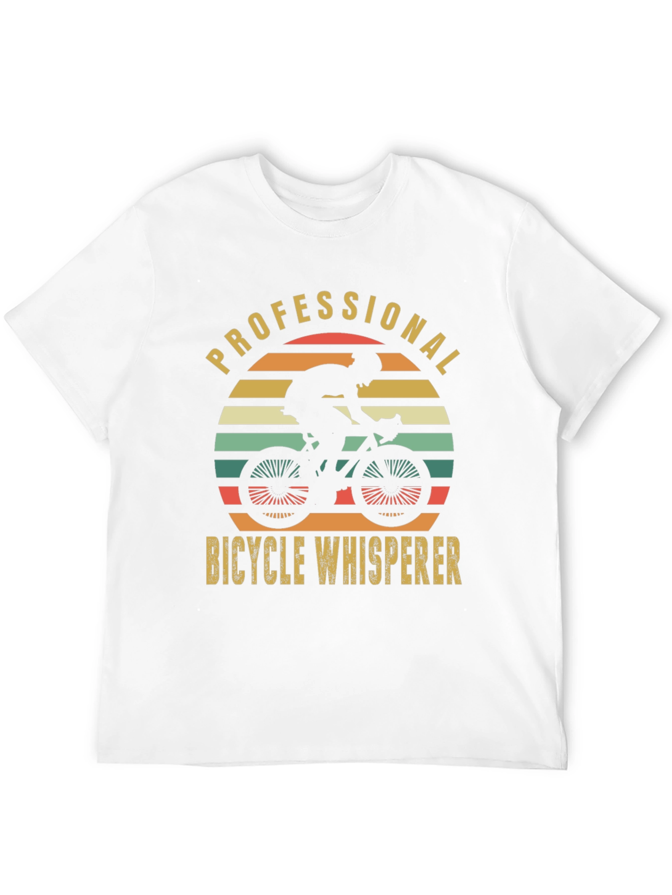 Professional Bicycle Whisperer Graphic T-Shirt