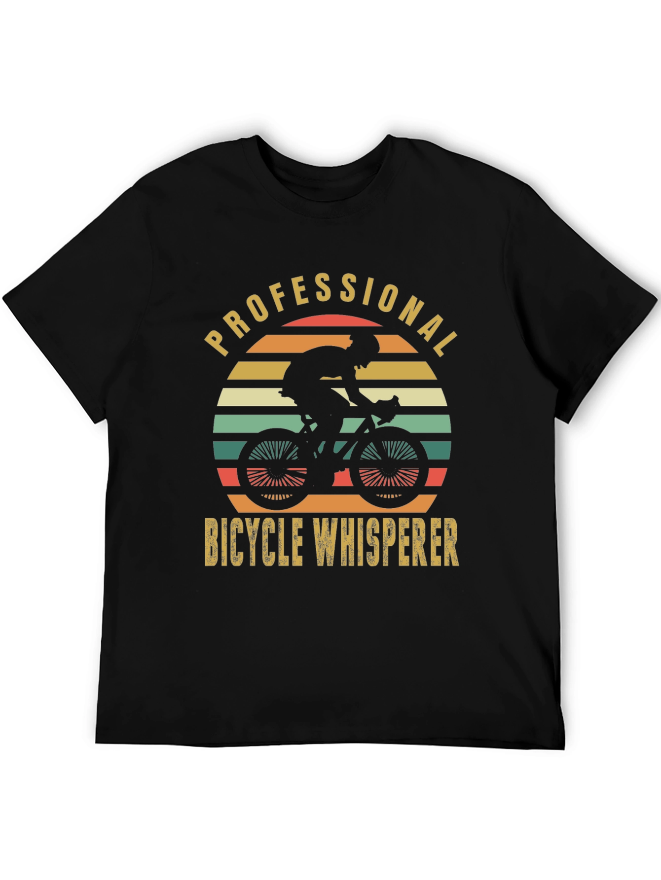 Professional Bicycle Whisperer Graphic T-Shirt