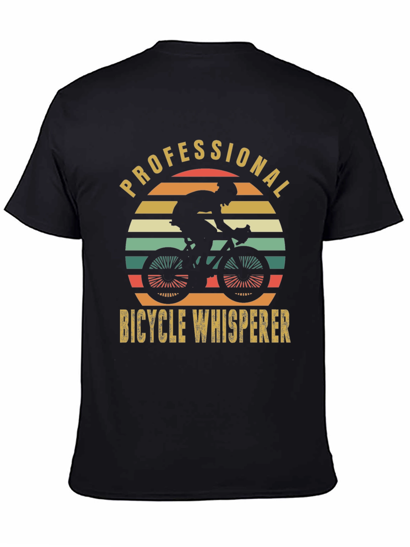 Professional Bicycle Whisperer Graphic T-Shirt