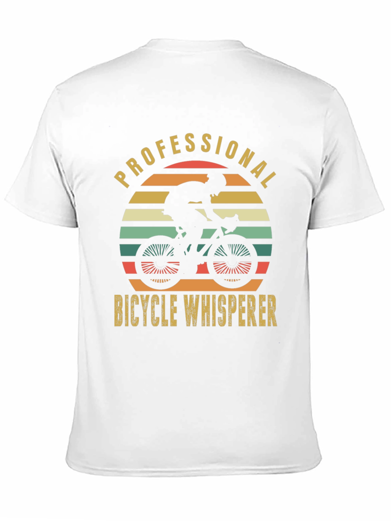 Professional Bicycle Whisperer Graphic T-Shirt