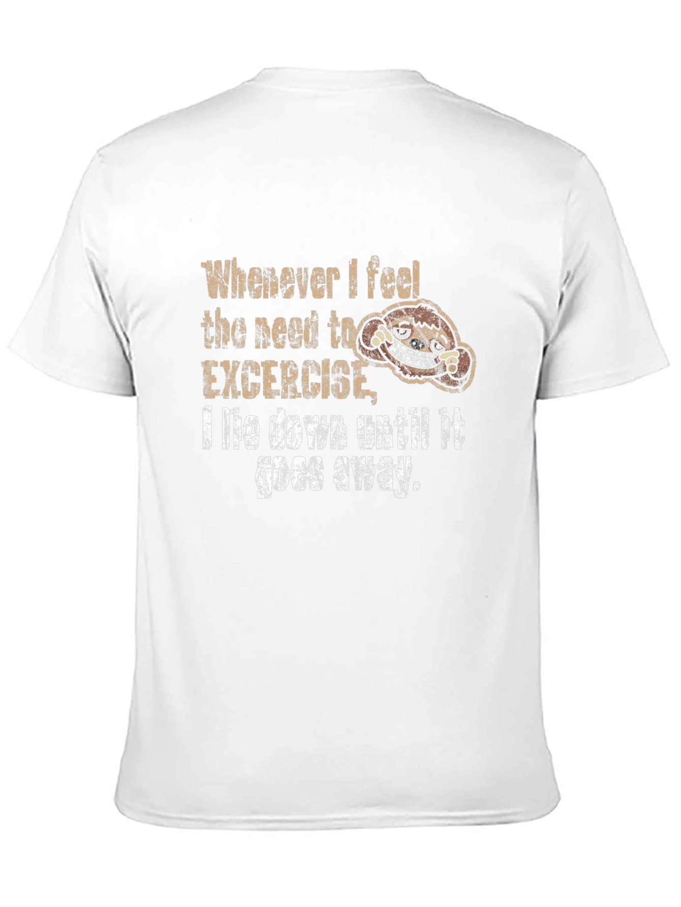 Funny Exercise Sloth T-Shirt - Unisex