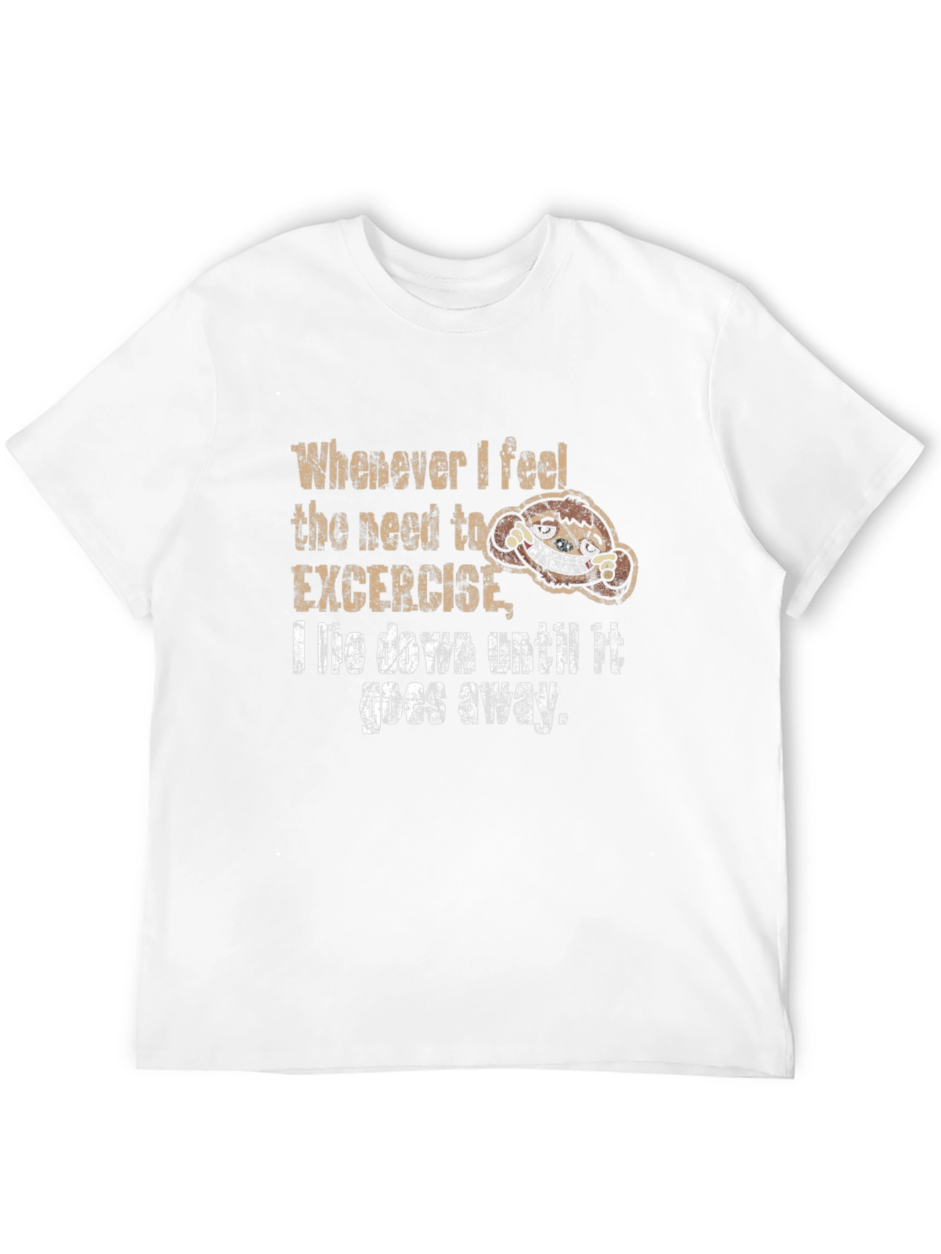 Funny Exercise Sloth T-Shirt - Unisex