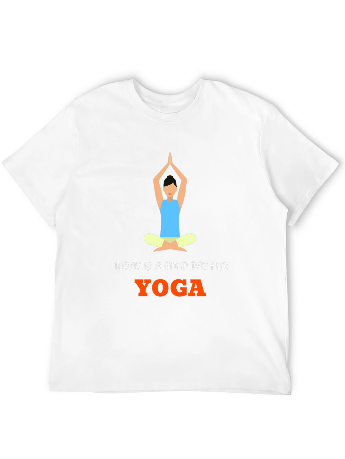 Yoga Day Graphic T-Shirt - Comfortable Cotton Blend