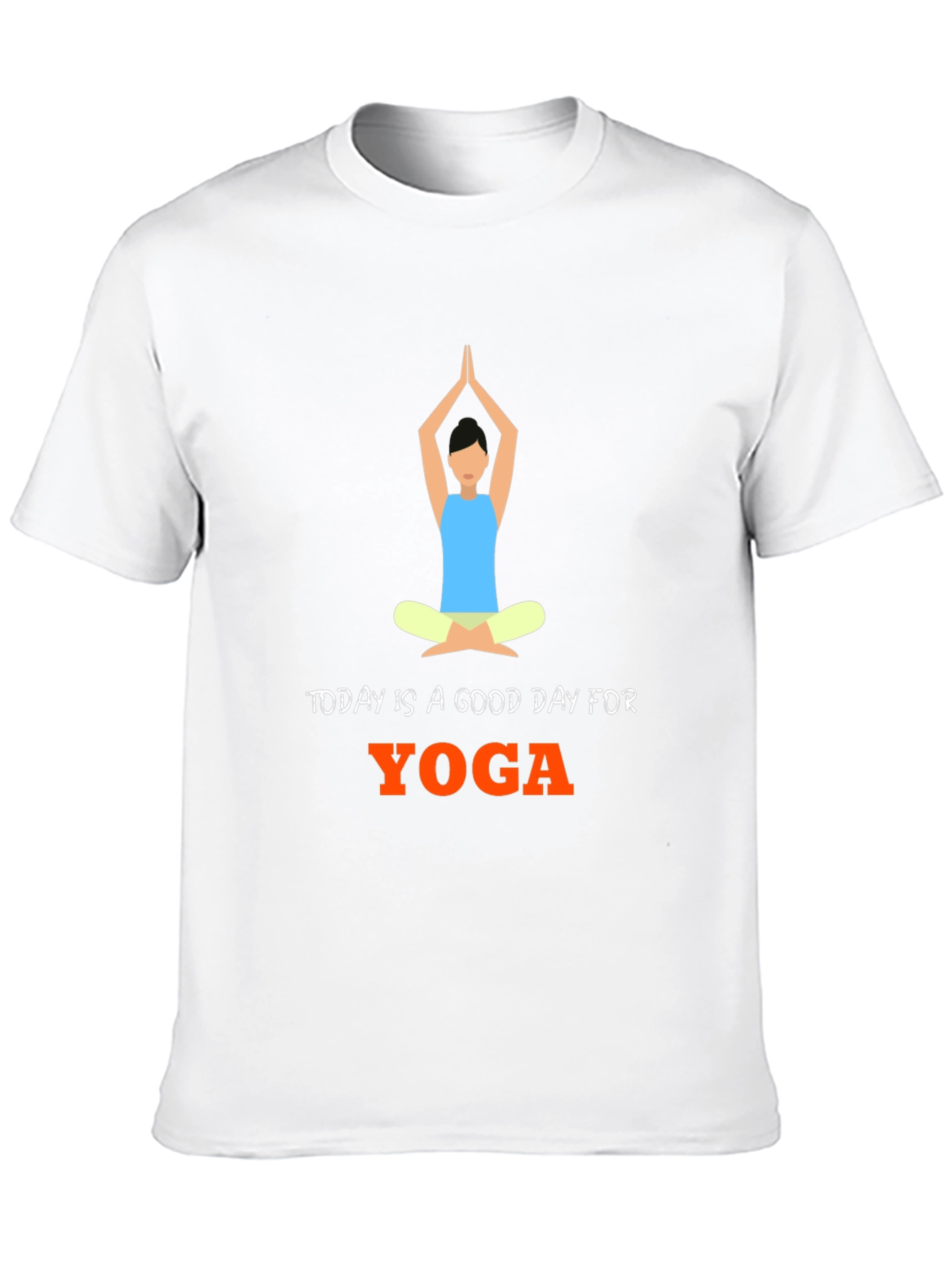 Yoga Day Graphic T-Shirt - Comfortable Cotton Blend