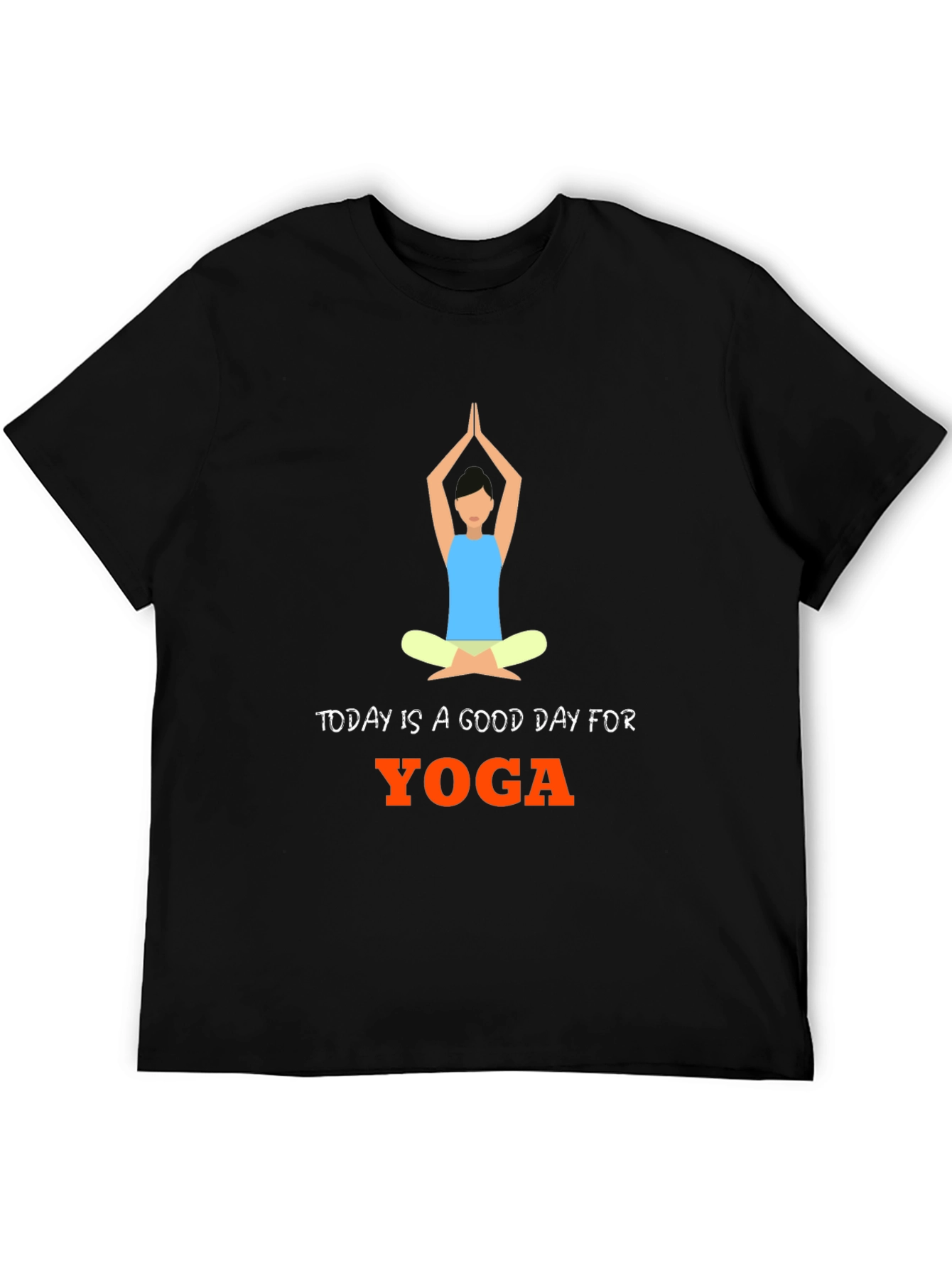 Yoga Day Graphic T-Shirt - Comfortable Cotton Blend