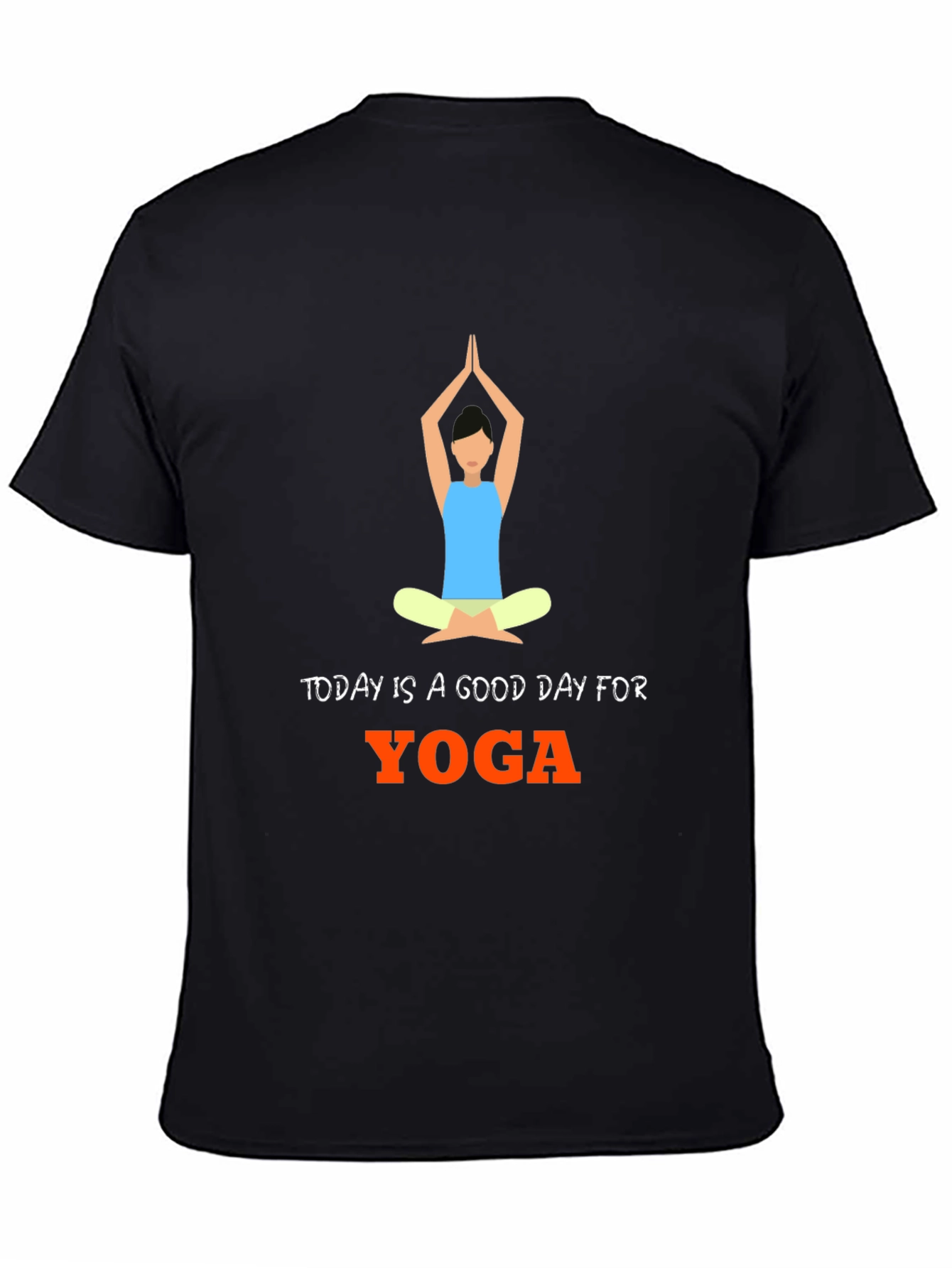 Yoga Day Graphic T-Shirt - Comfortable Cotton Blend