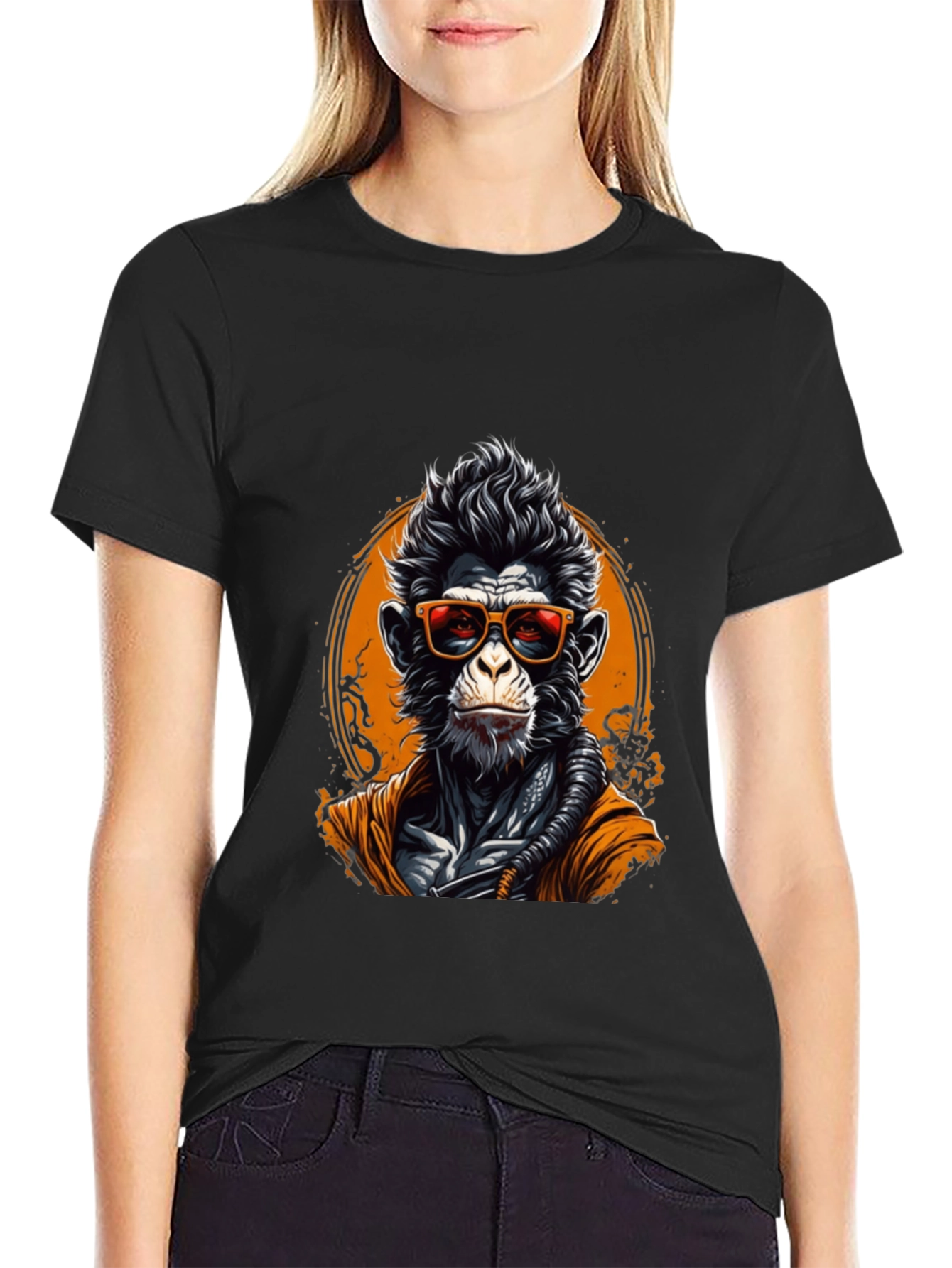 Cool Ape Graphic Tee - Black T-Shirt