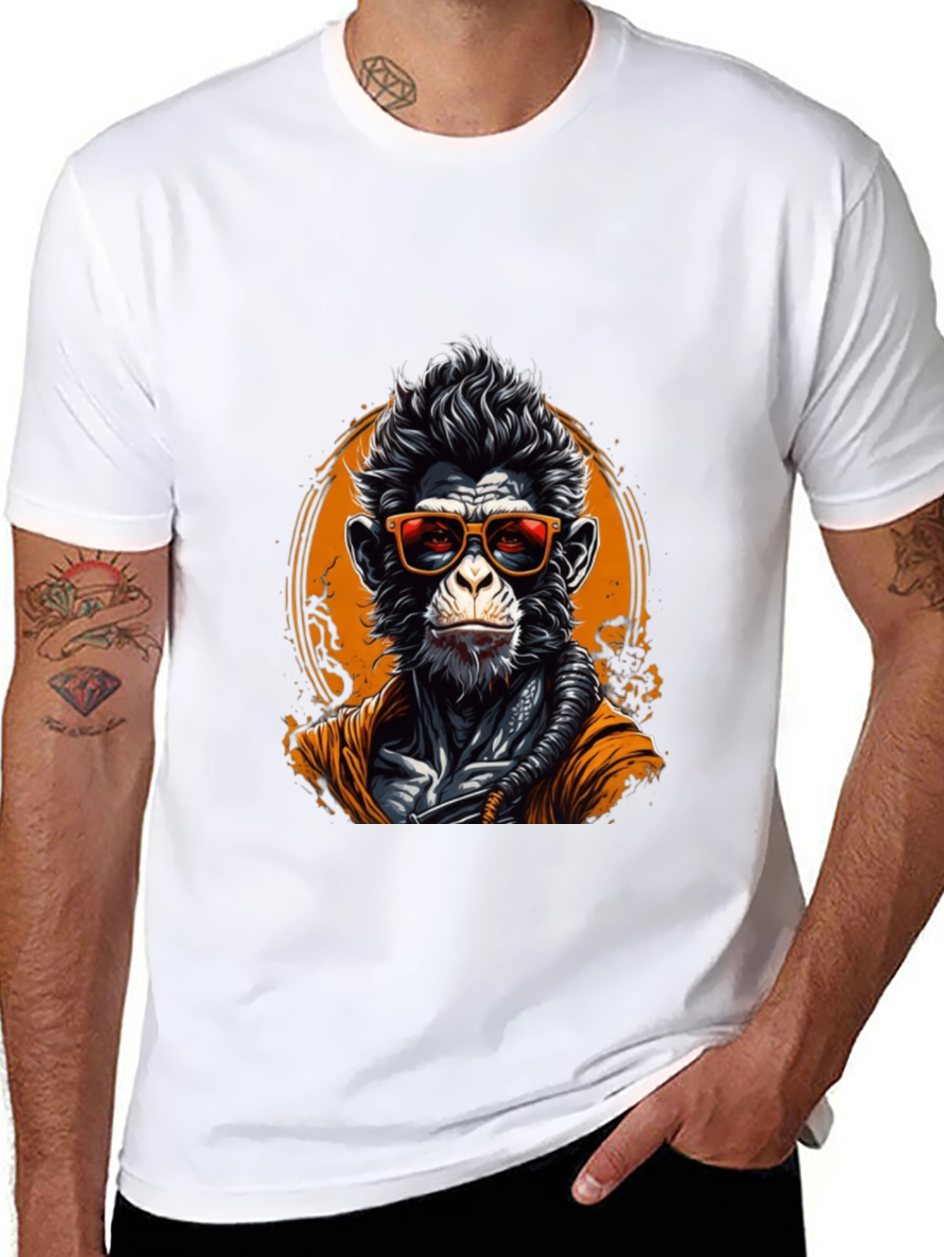 Cool Ape Graphic Tee - Black T-Shirt