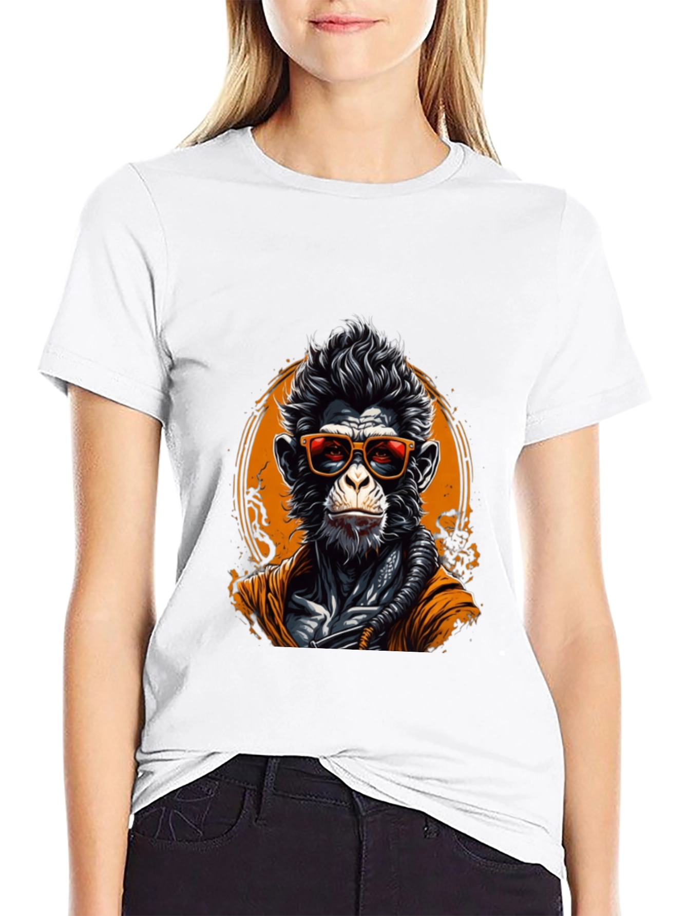 Cool Ape Graphic Tee - Black T-Shirt